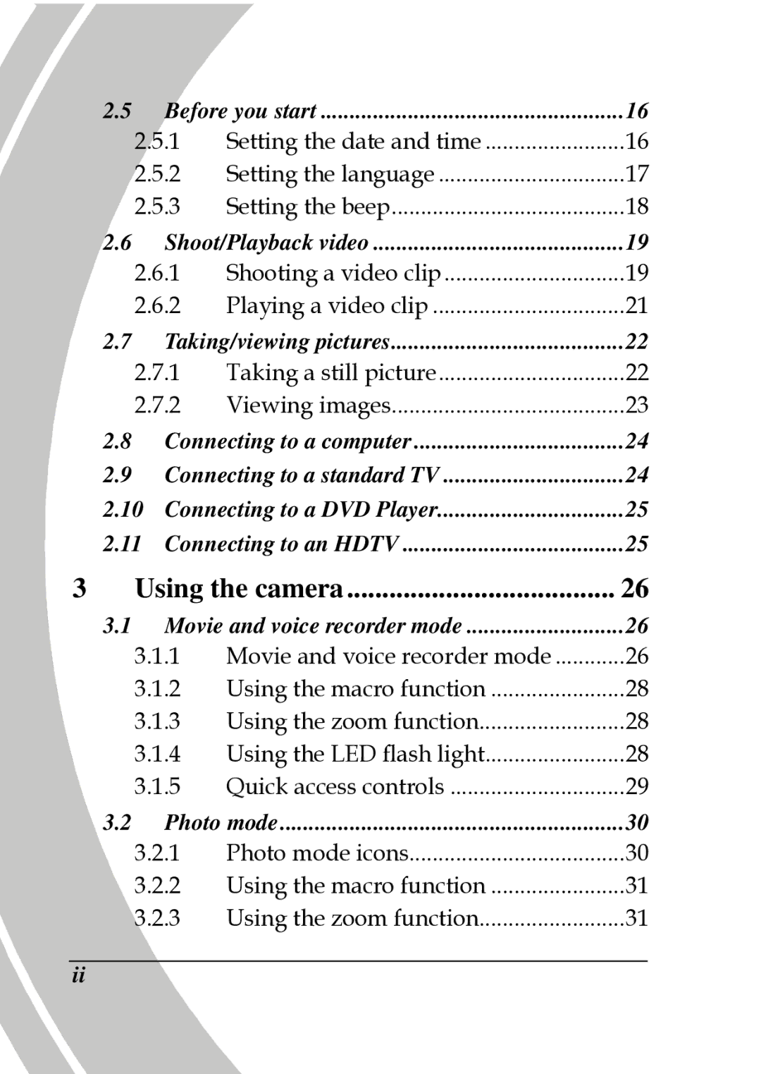 DXG Technology DXG-517V HD manual Using the camera 