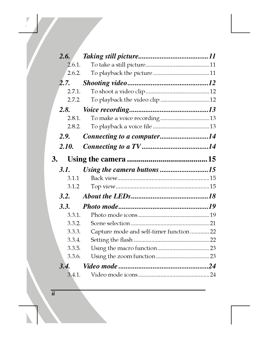 DXG Technology DXG-518 manual Using the camera 