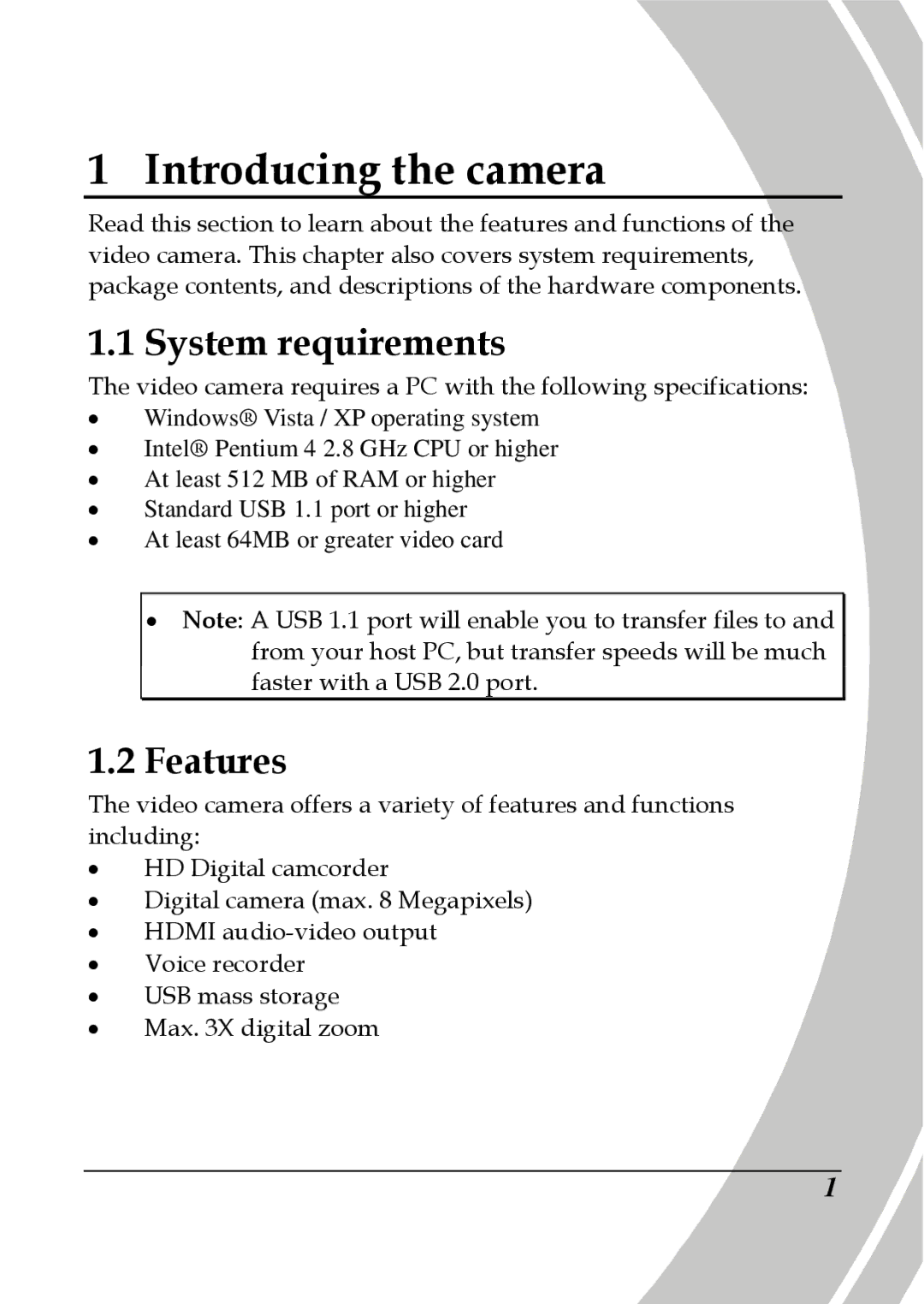 DXG Technology DXG-535V, DXG-533V manual System requirements, Features 