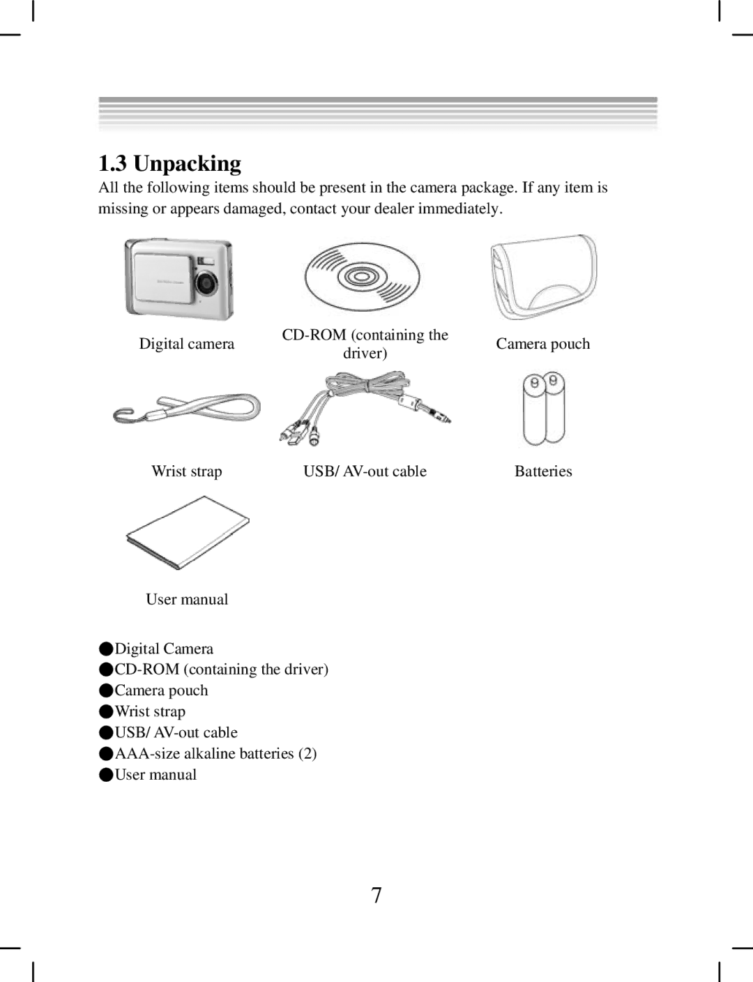 DXG Technology DXG-538 manual Unpacking 