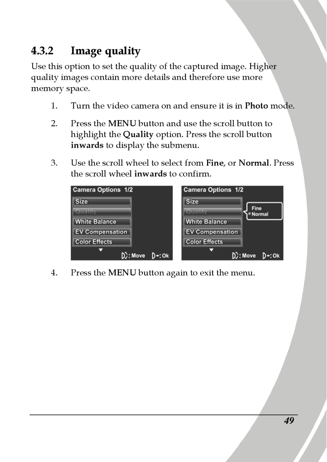 DXG Technology DXG-565V manual Image quality 