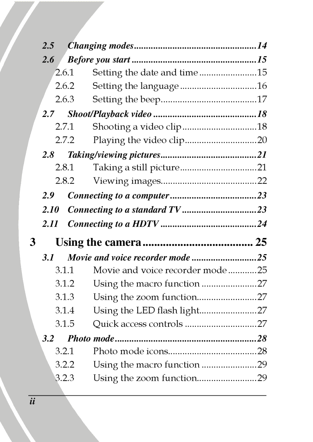 DXG Technology DXG-580V HD manual Using the camera 