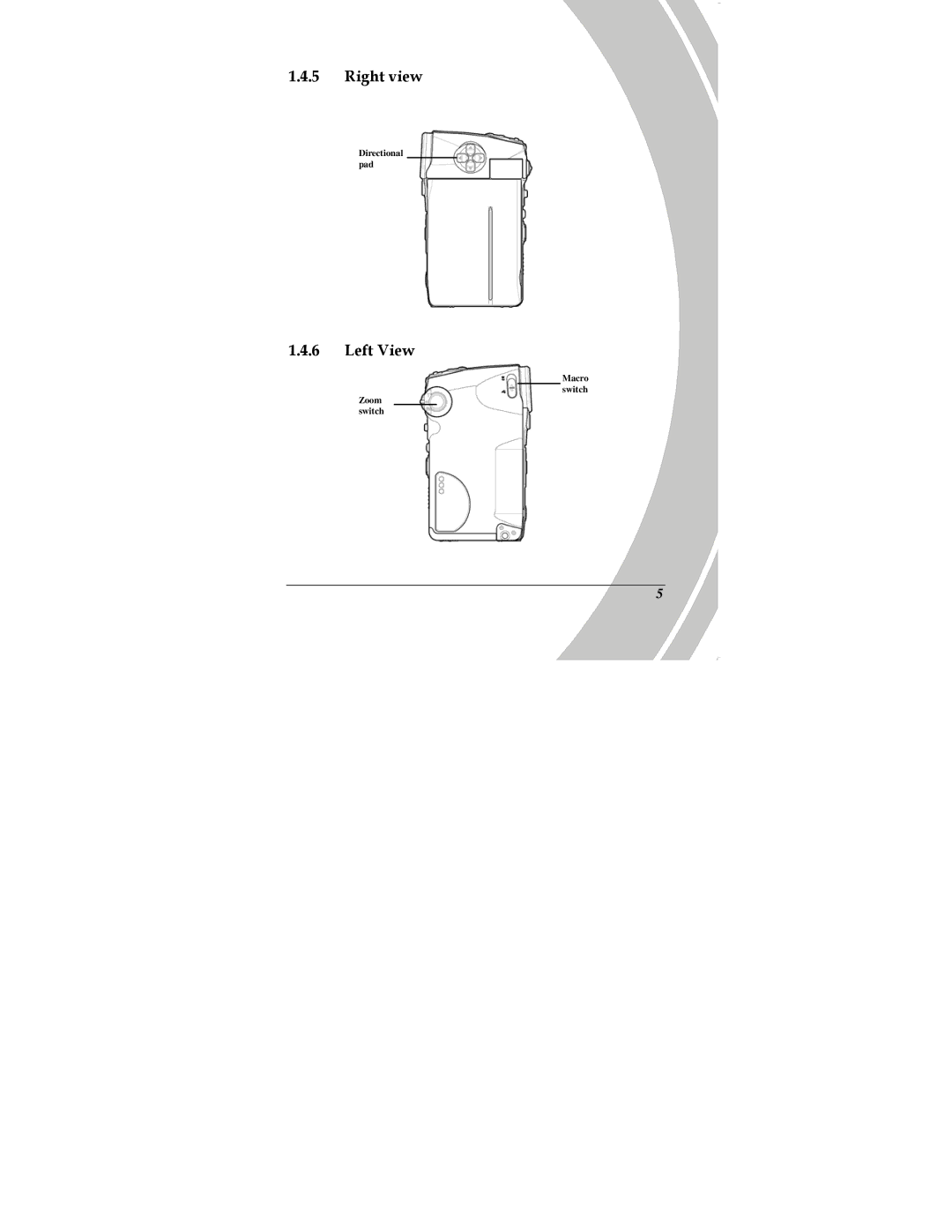 DXG Technology DXG-589V manual Right view, Left View 