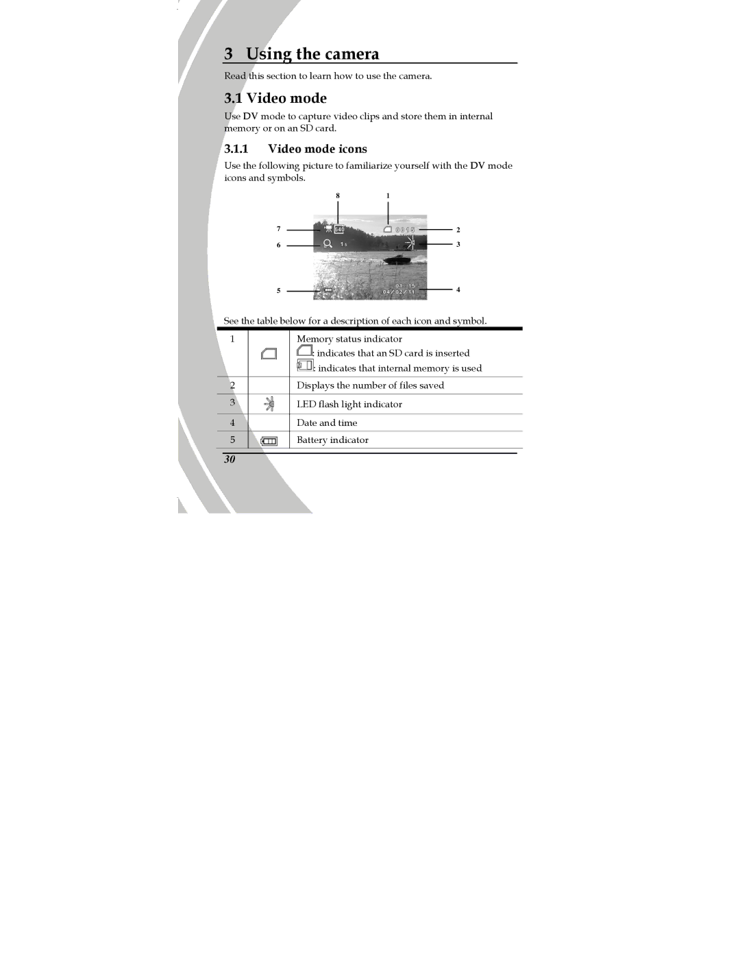 DXG Technology DXG-589V manual Video mode icons 