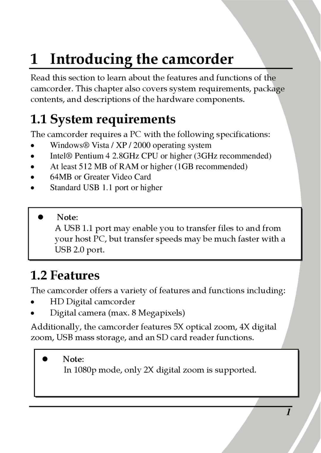 DXG Technology DXG-595V manual System requirements, Features 