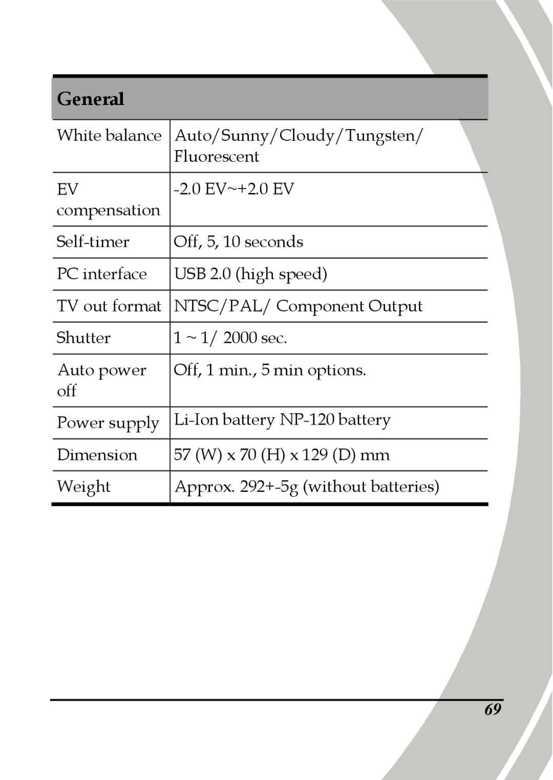 DXG Technology DXG-595V manual General 