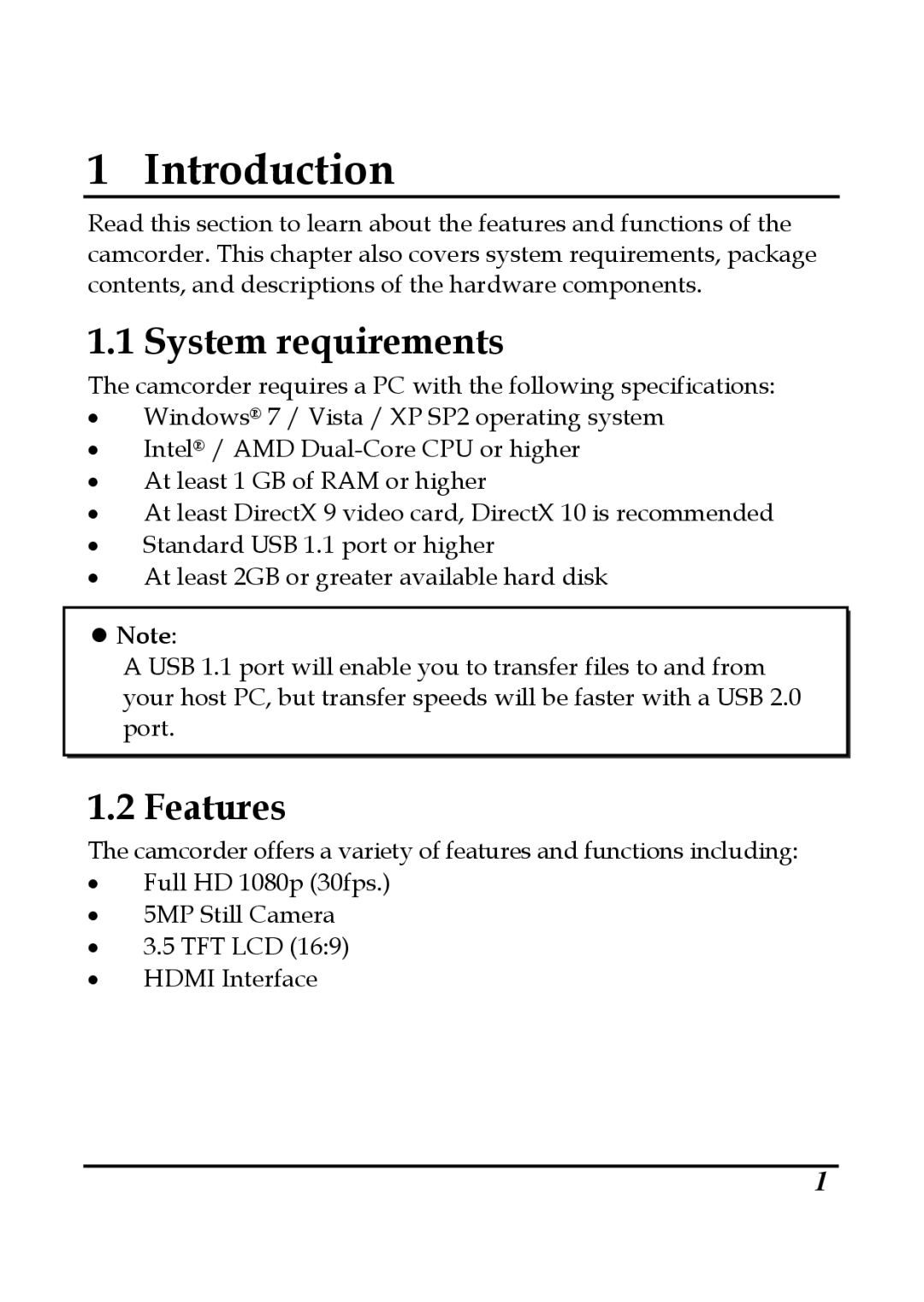 DXG Technology DXG-599V manual System requirements, Features 