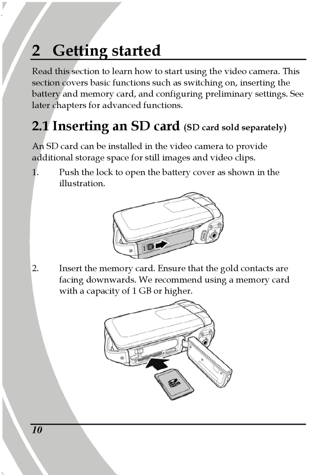 DXG Technology DXG-5B7V manual Getting started 