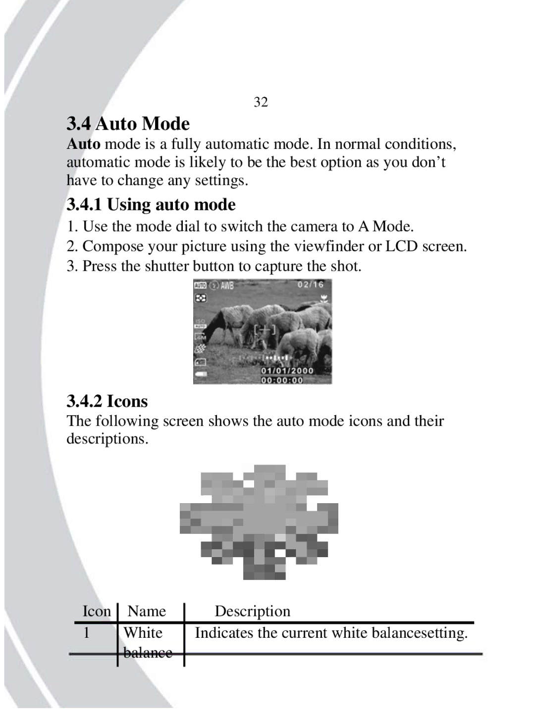 DXG Technology DXG-608 manual Auto Mode, Using auto mode 