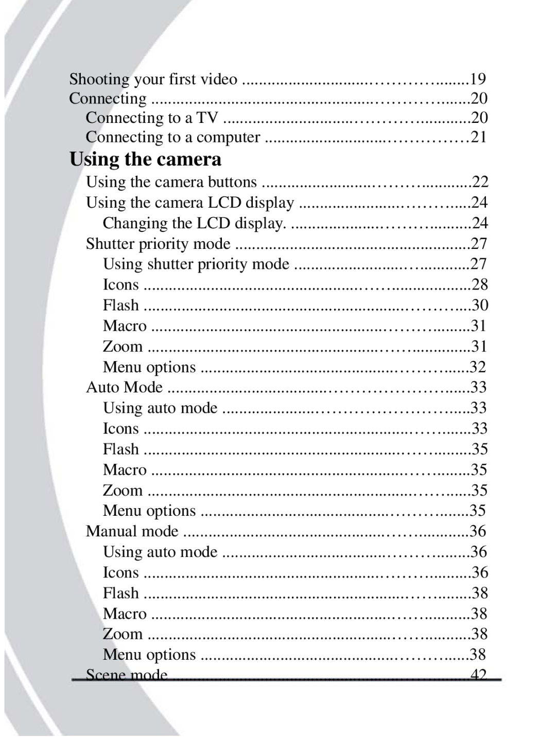 DXG Technology DXG-608 manual Using the camera 