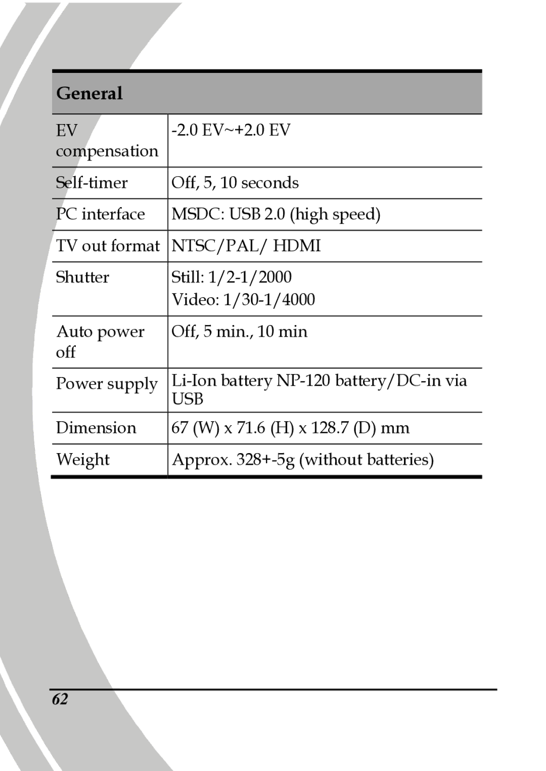 DXG Technology DXG-A85V HD manual Usb 