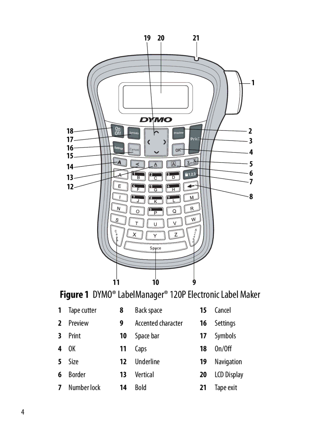 Dymo manual Dymo LabelManager 120P Electronic Label Maker 