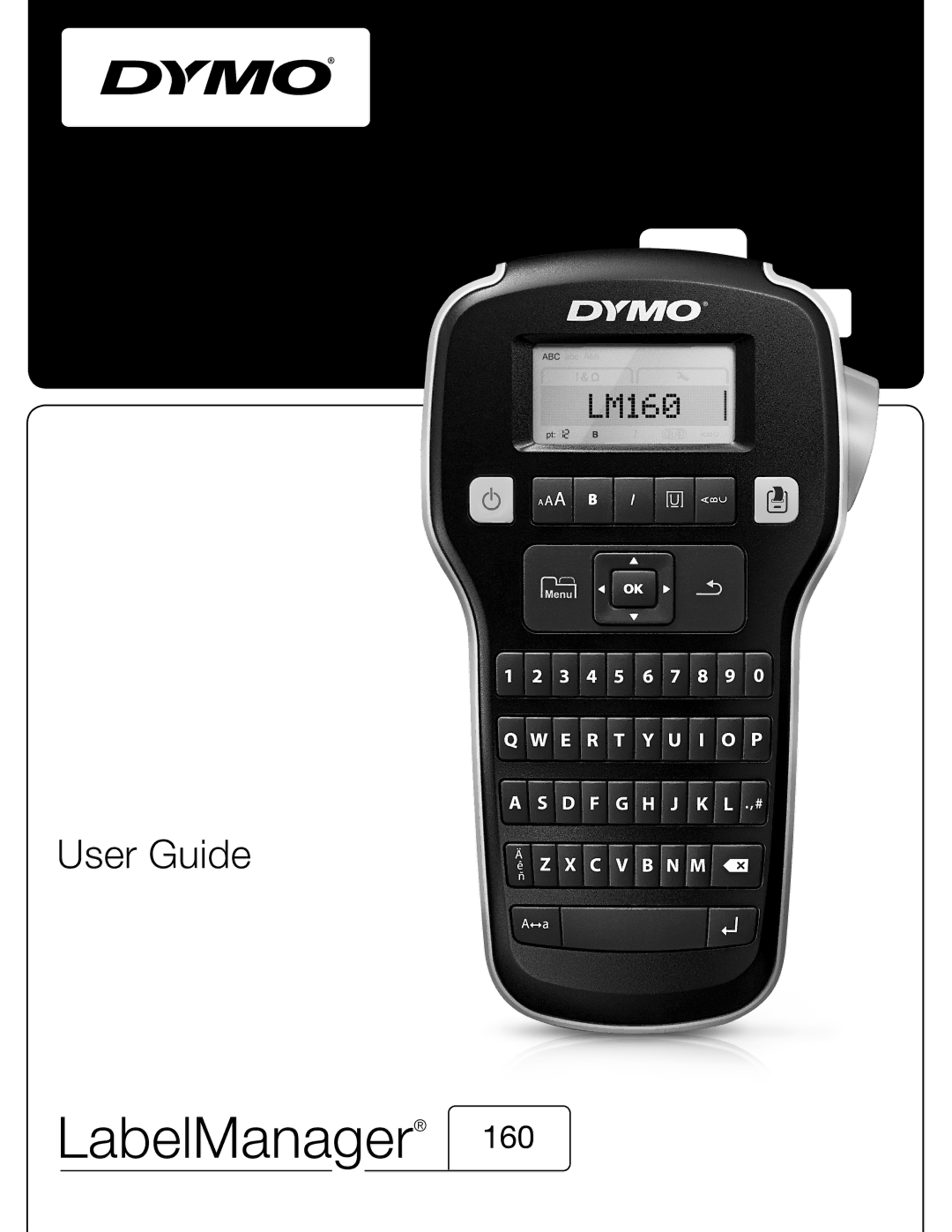 Dymo 160 manual LabelManager 