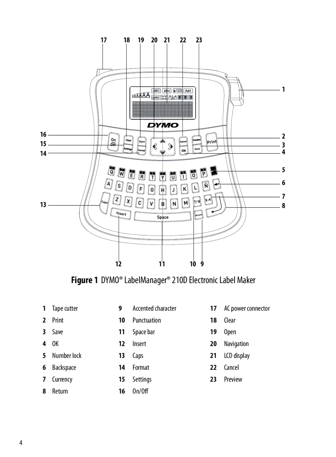 Dymo manual Dymo LabelManager 210D Electronic Label Maker 