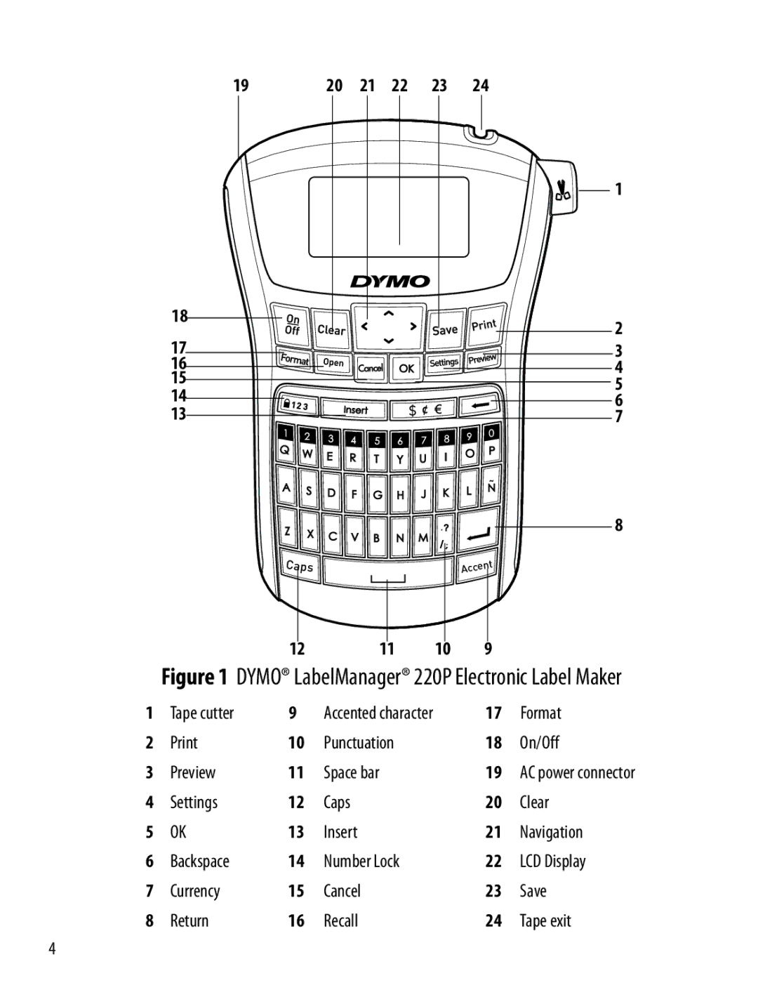 Dymo manual Dymo LabelManager 220P Electronic Label Maker 