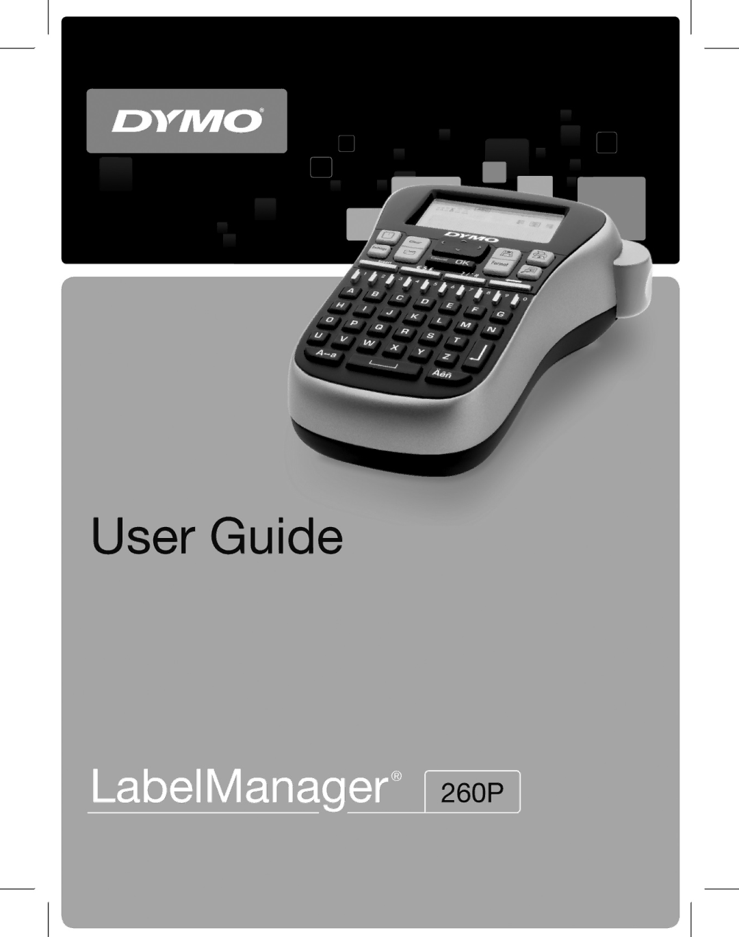 Dymo 260P manual 