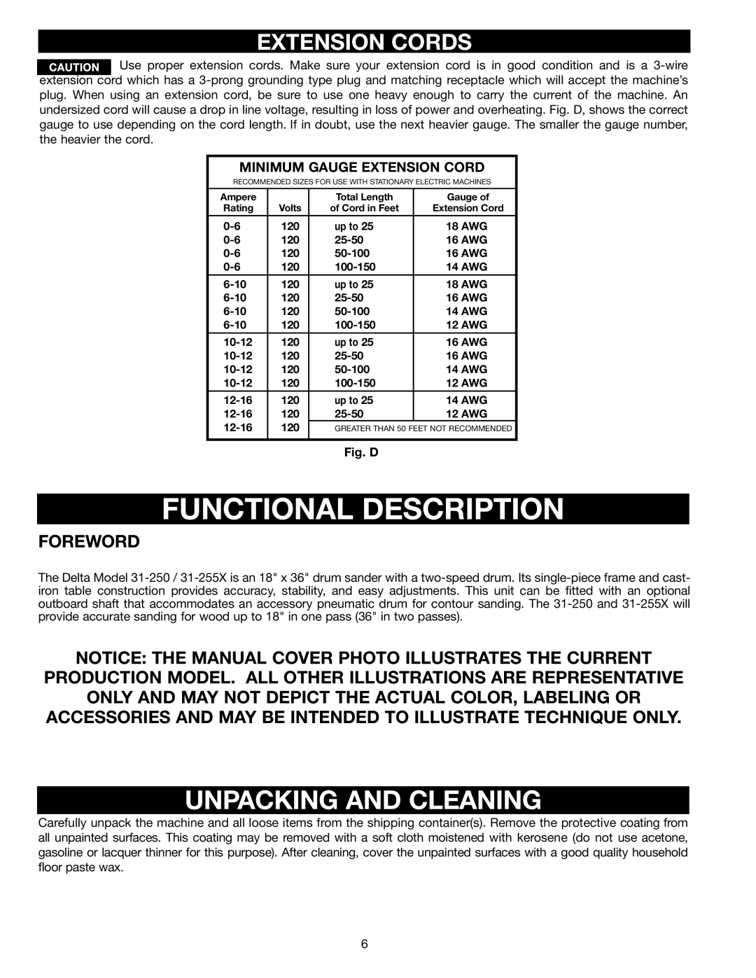 Dymo 31-250 instruction manual Unpacking and Cleaning, Foreword 