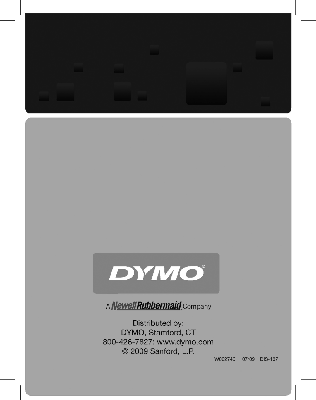 Dymo 360D manual 