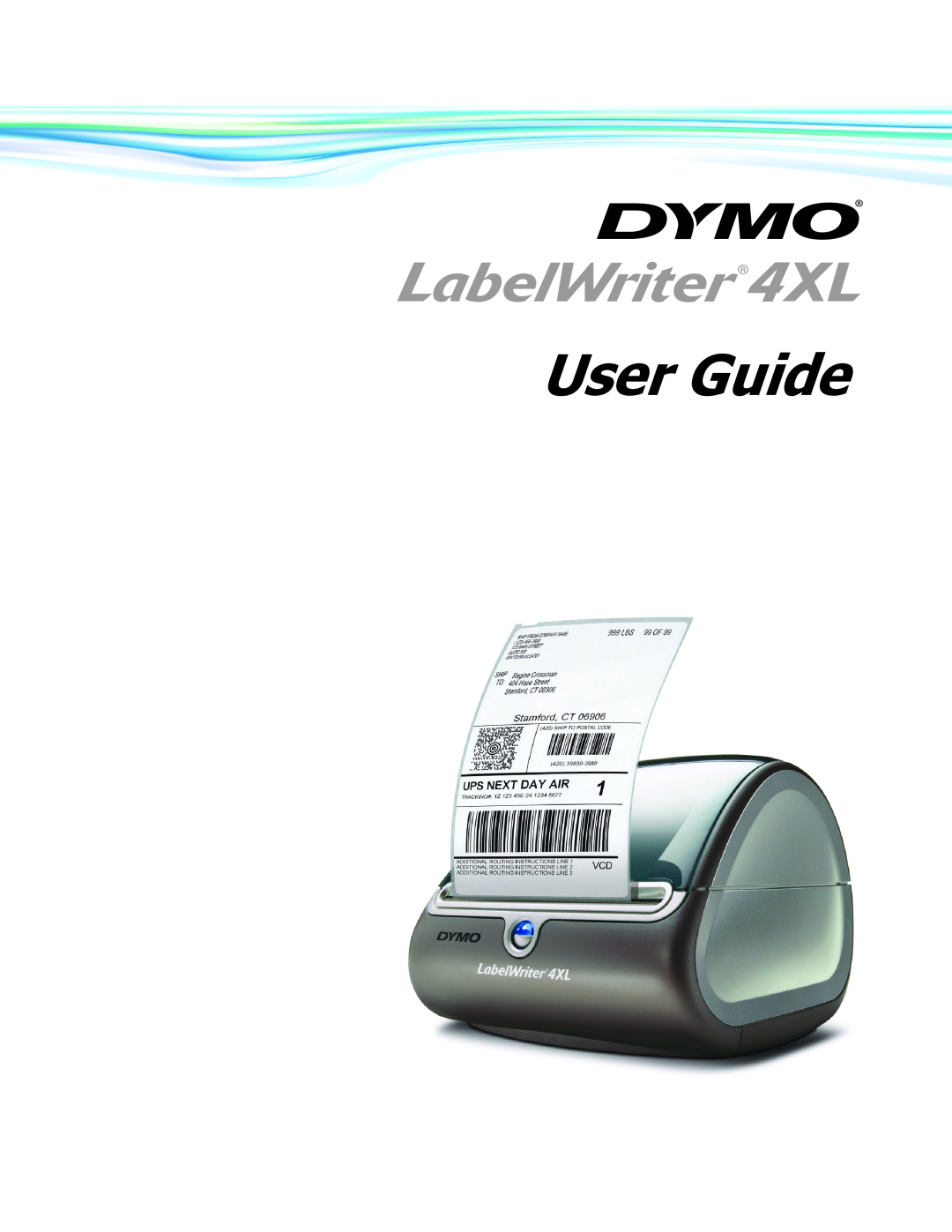 Dymo 4XL manual User Guide 