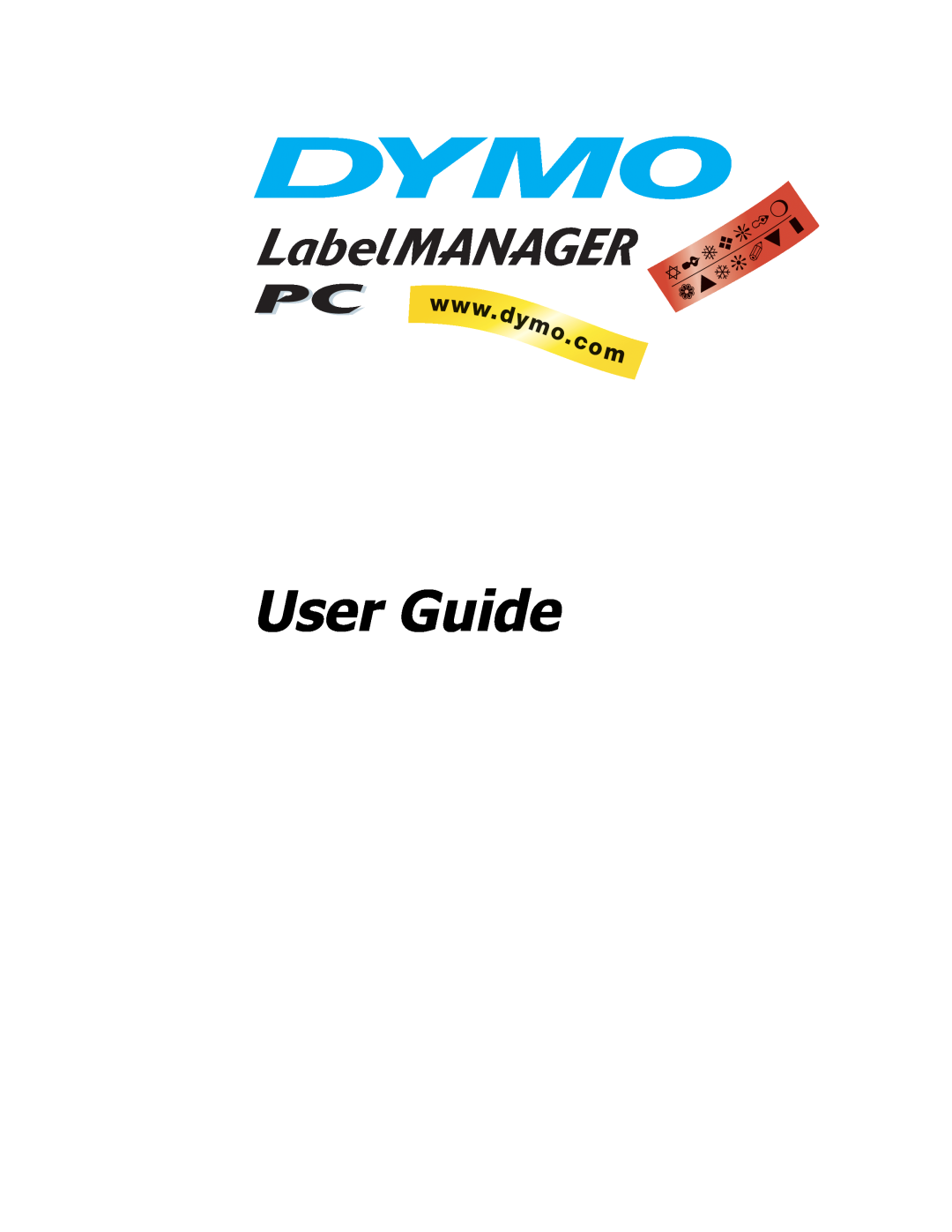 Dymo Label Manager PC manual User Guide 