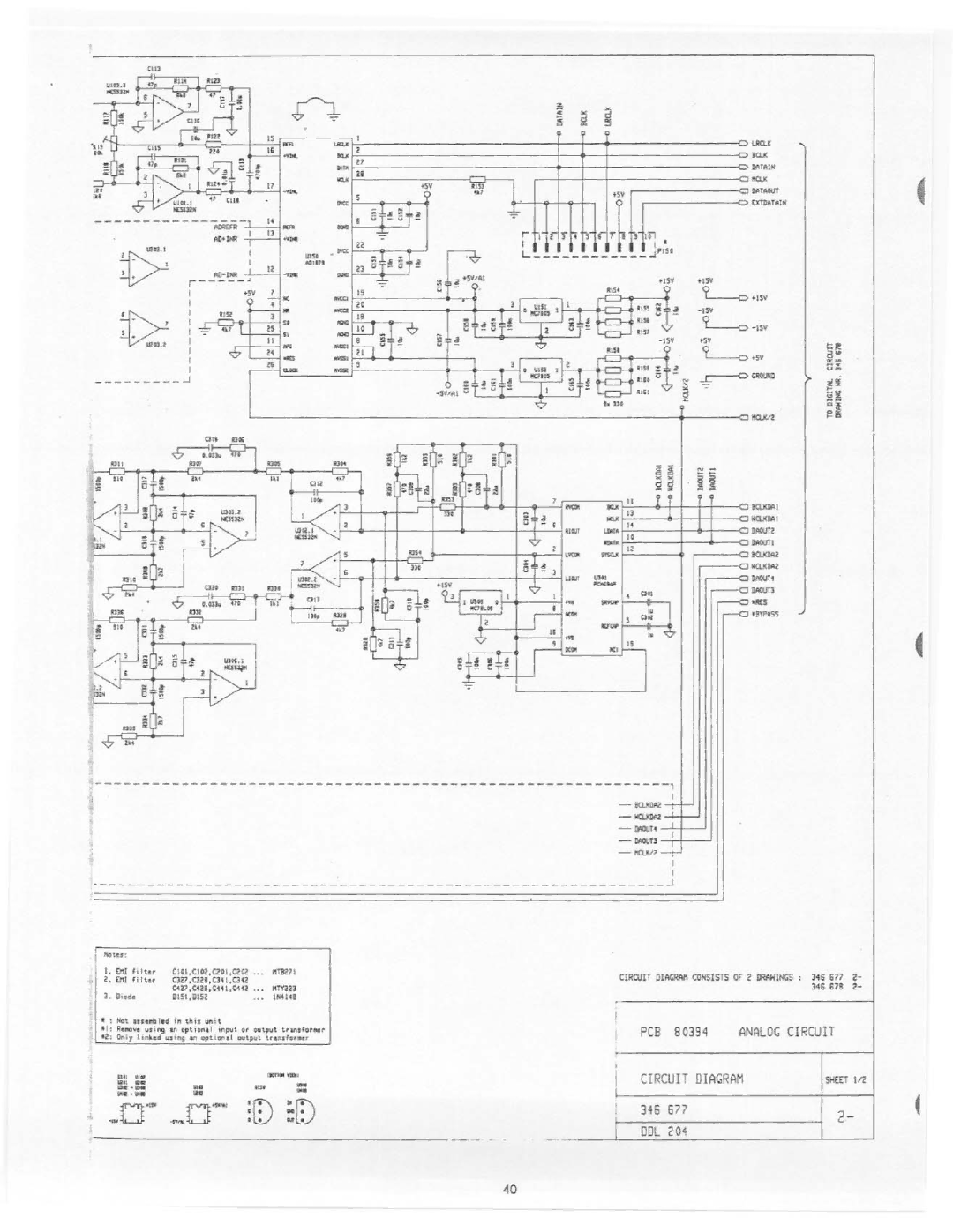 Dynacord DDL 204 manual 