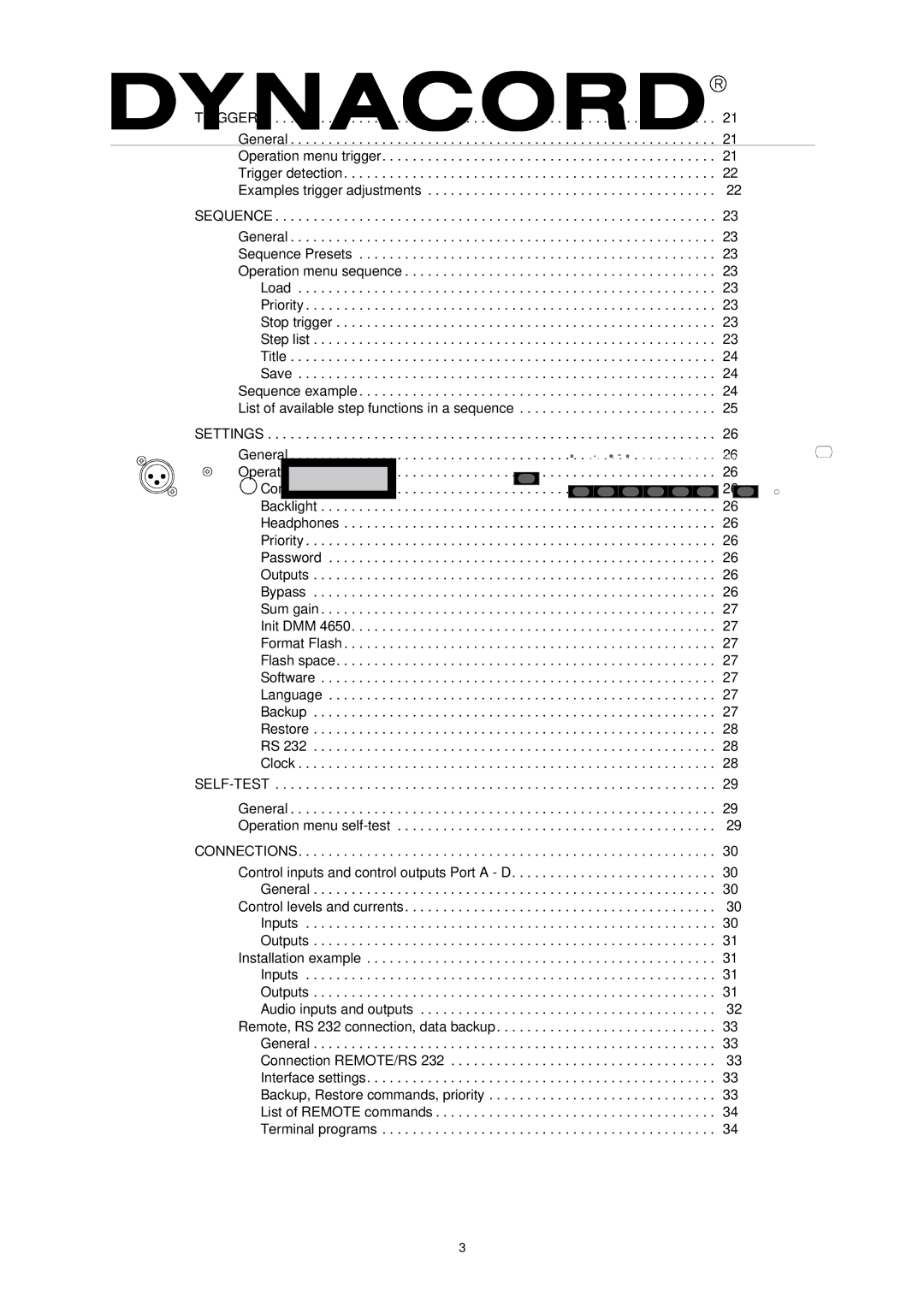 Dynacord DMM 4650 owner manual 