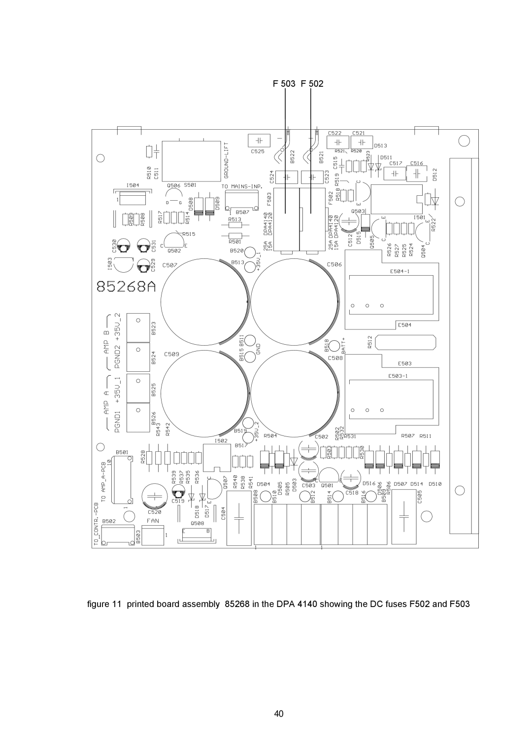 Dynacord DPA 4140, DPA 4120 owner manual 503 F 