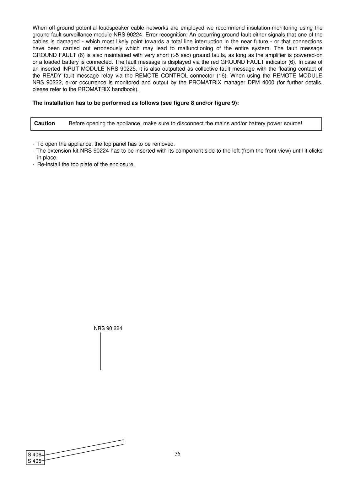 Dynacord DPA 4140, DPA 4120 owner manual NRS 90 406 S 