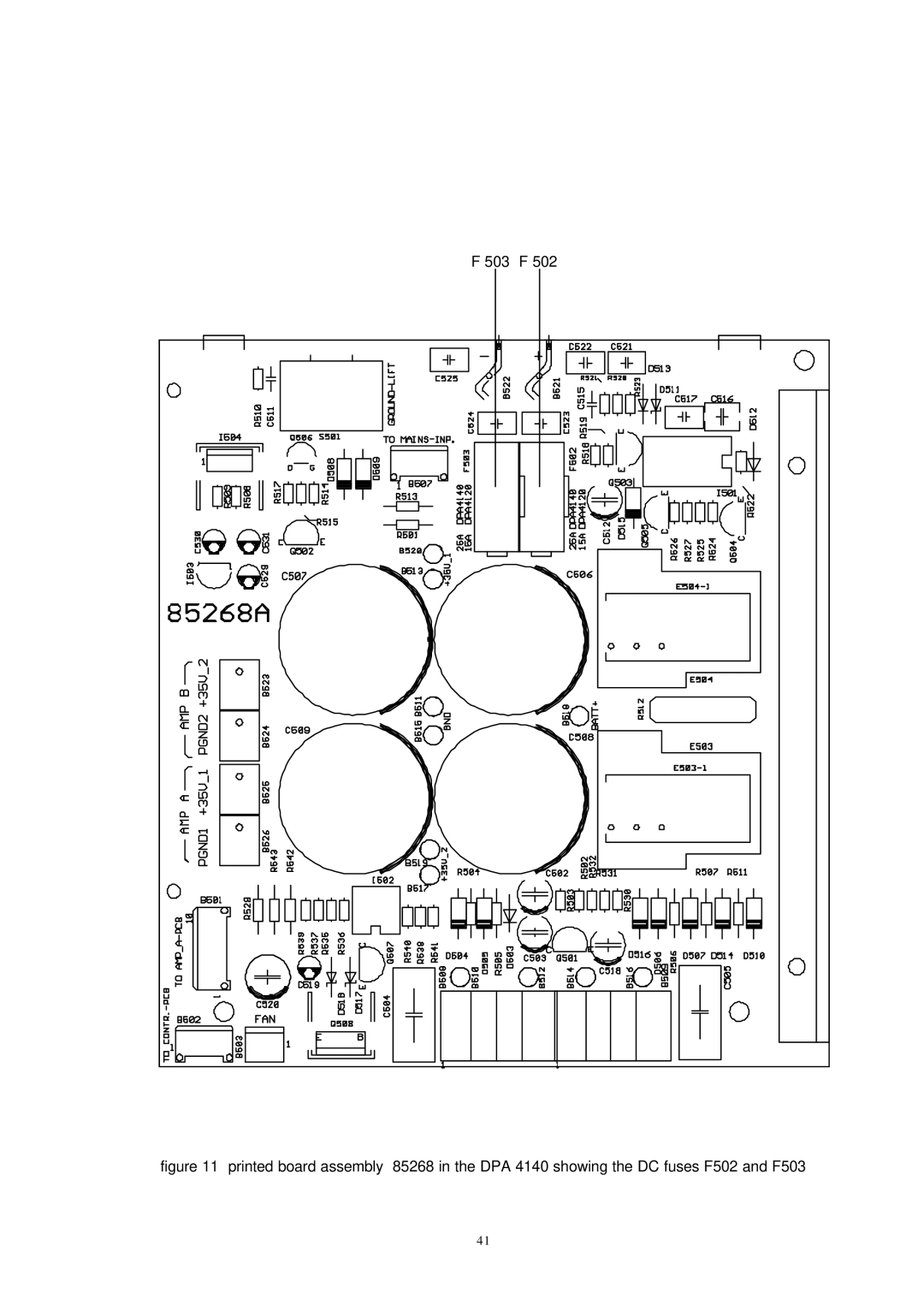 Dynacord DPA 4120, DPA 4140 owner manual 503 F 