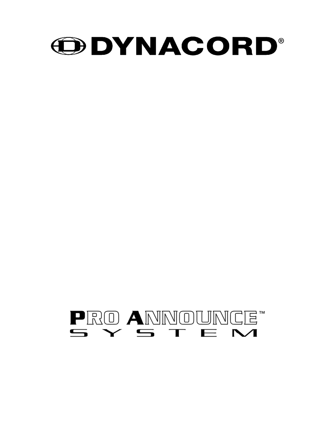 Dynacord DPM 4000 manual 