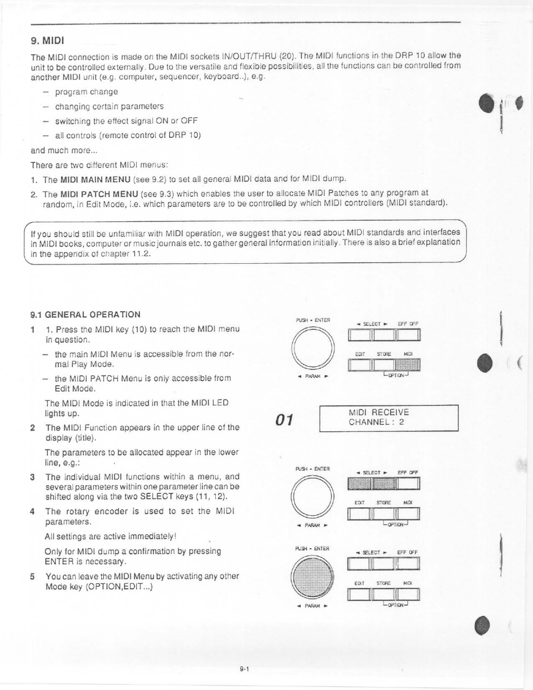 Dynacord DRP 10 manual 