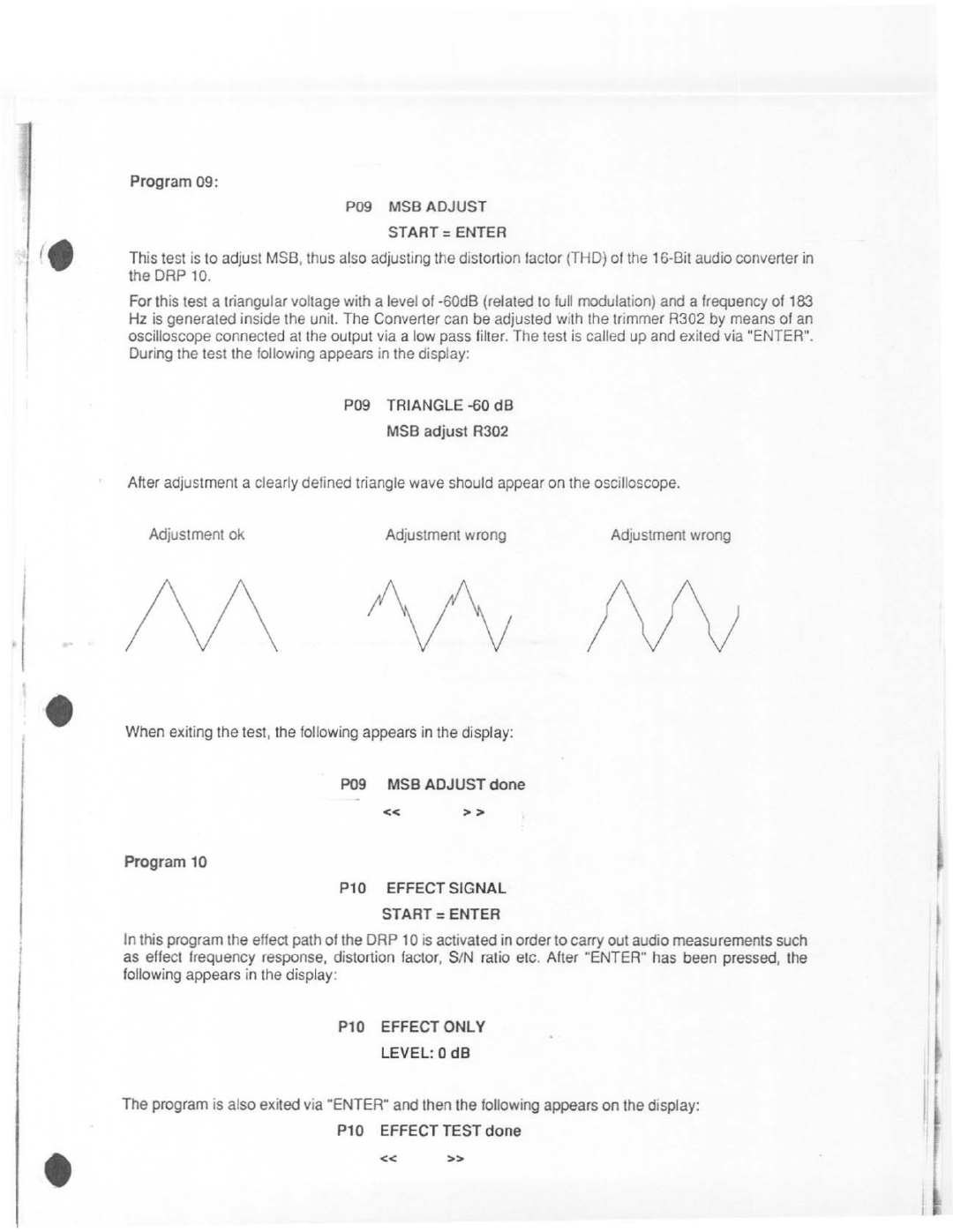 Dynacord DRP 10 manual 