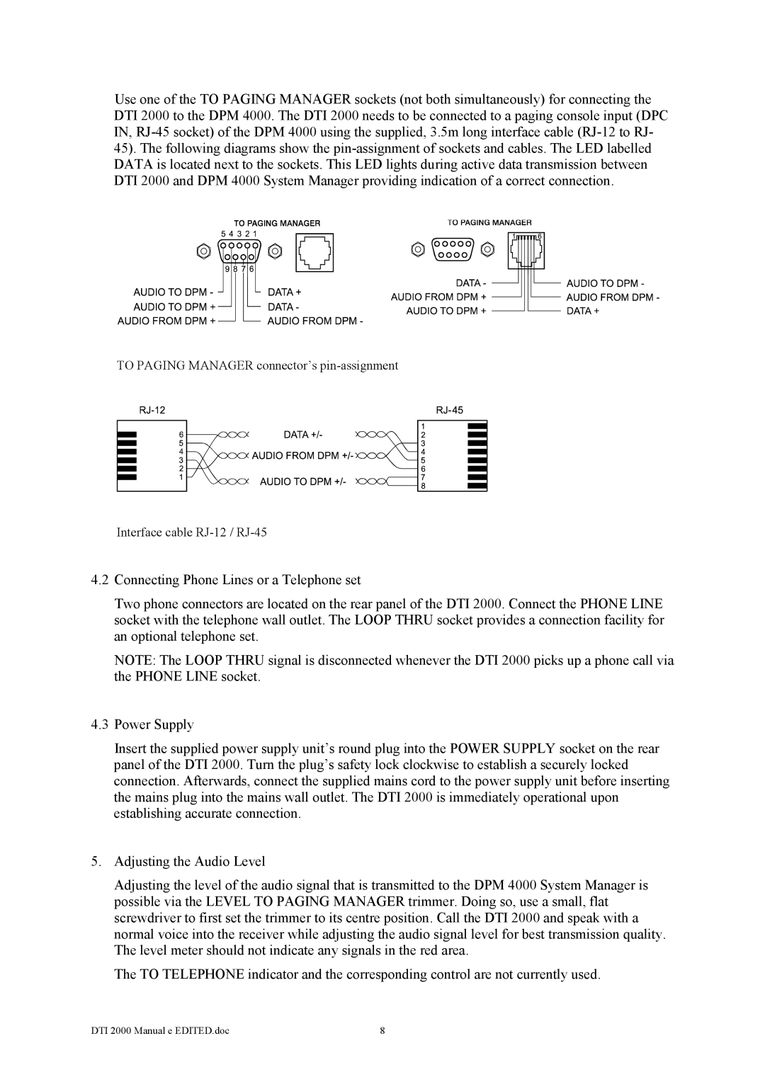 Dynacord owner manual DTI 2000 Manual e EDITED.doc 