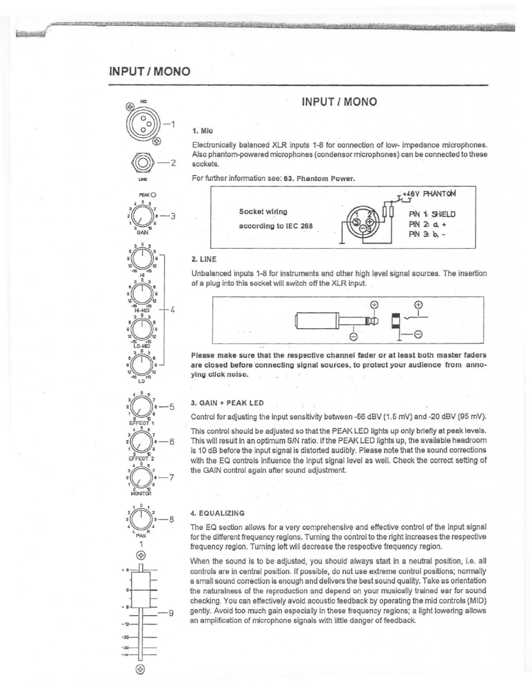 Dynacord PSX 1250 manual 