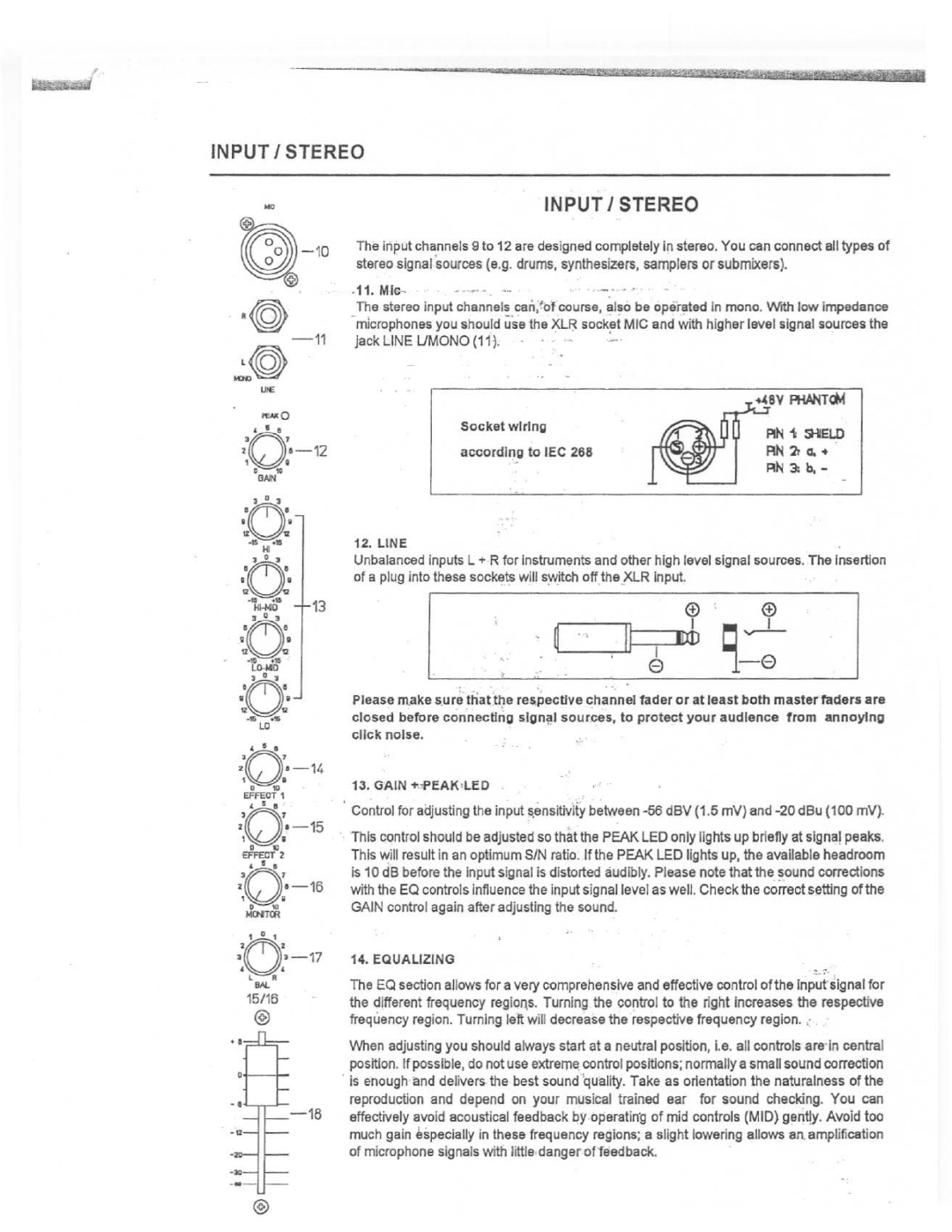 Dynacord PSX 1250 manual 