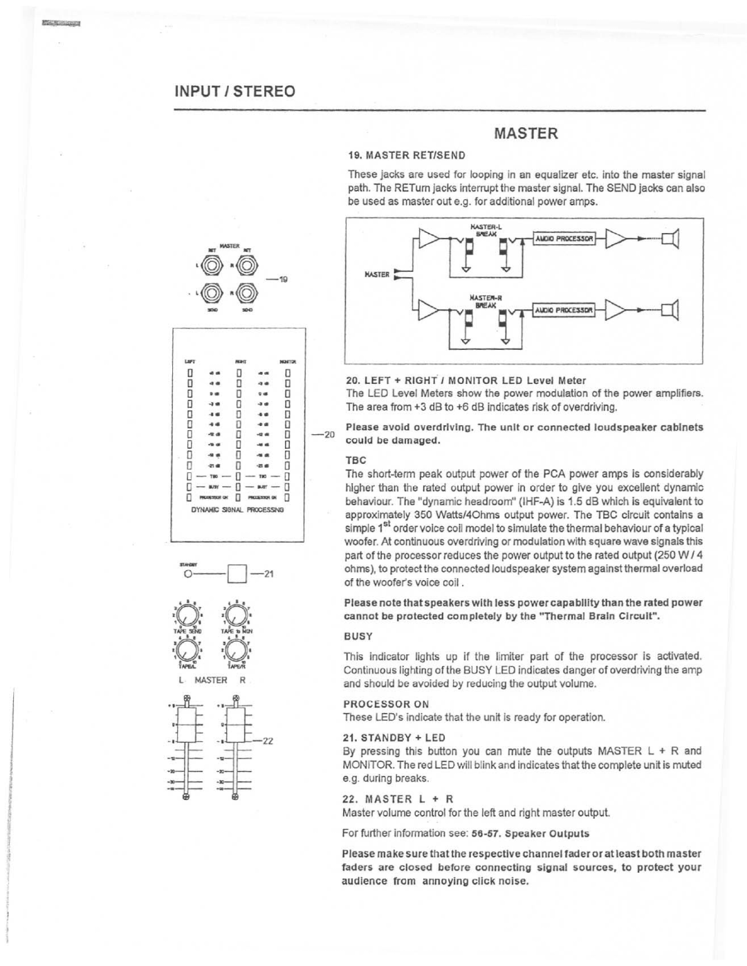 Dynacord PSX 1250 manual 