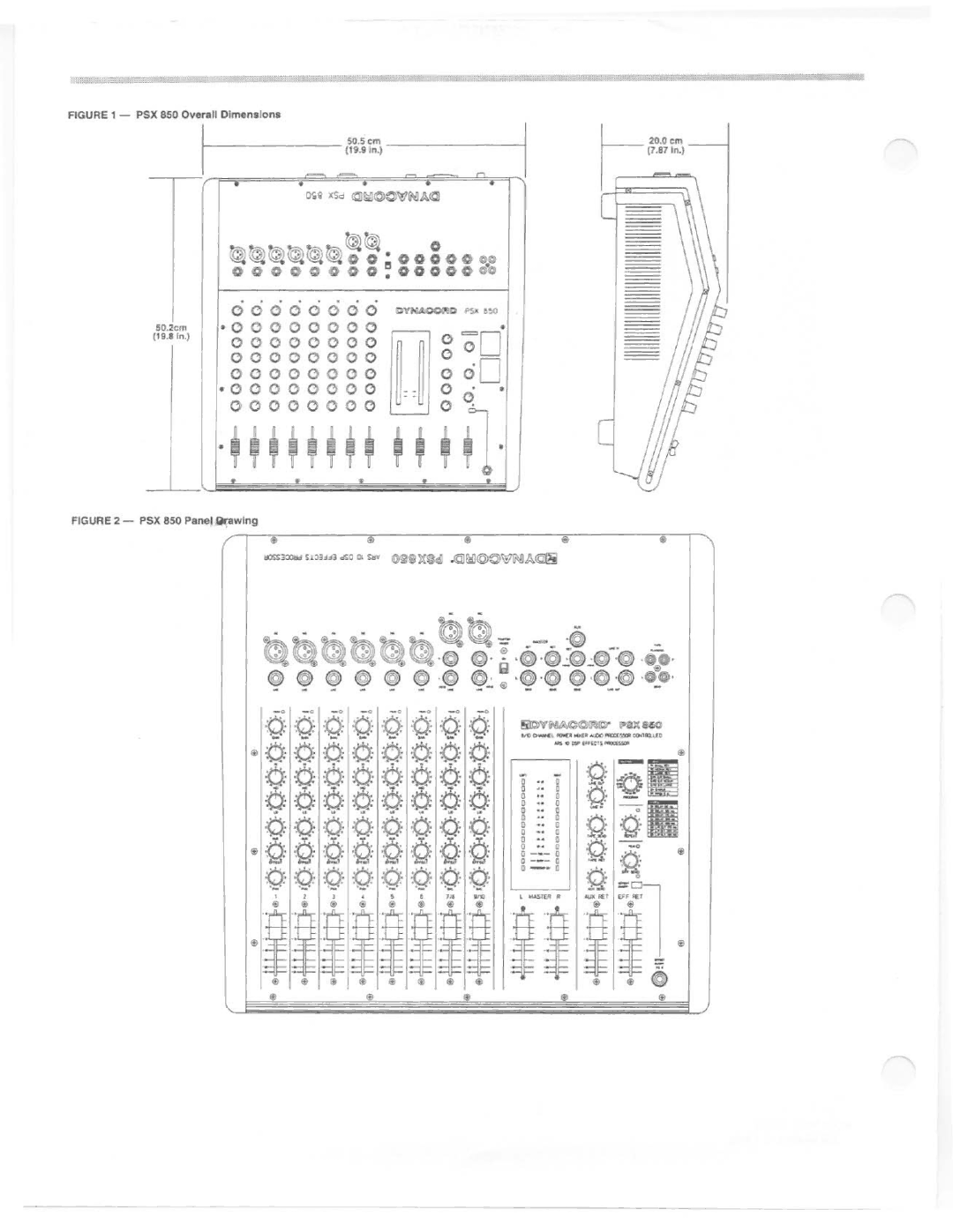 Dynacord PSX 850 manual 