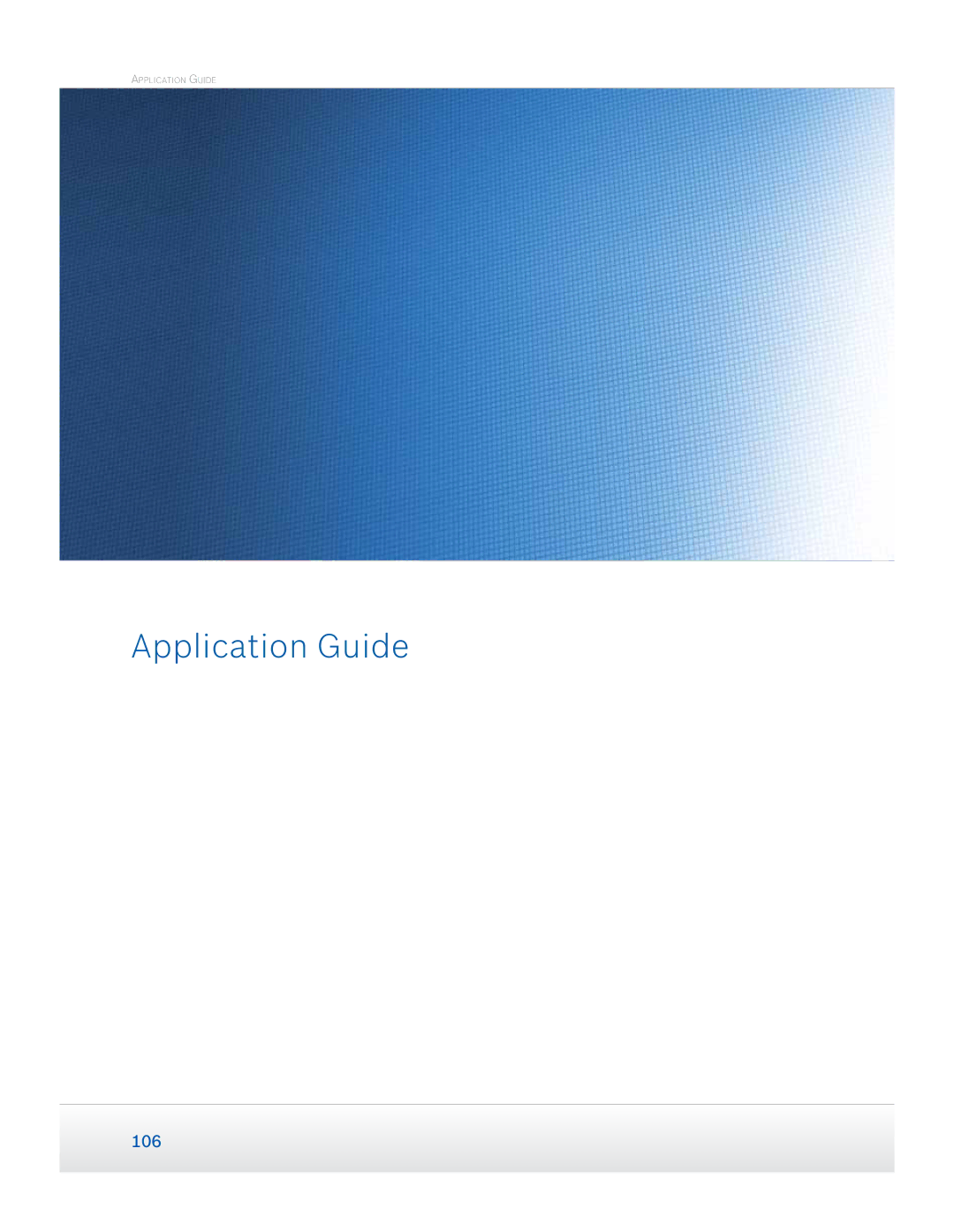 Dynacord Speaker manual Application Guide 