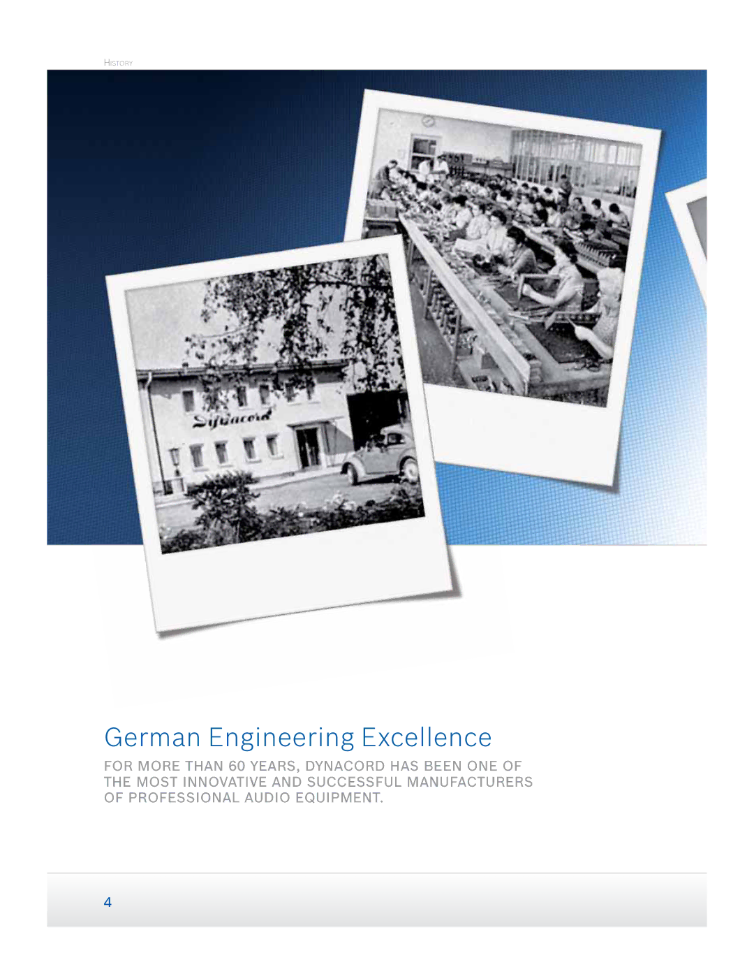 Dynacord Speaker manual German Engineering Excellence 