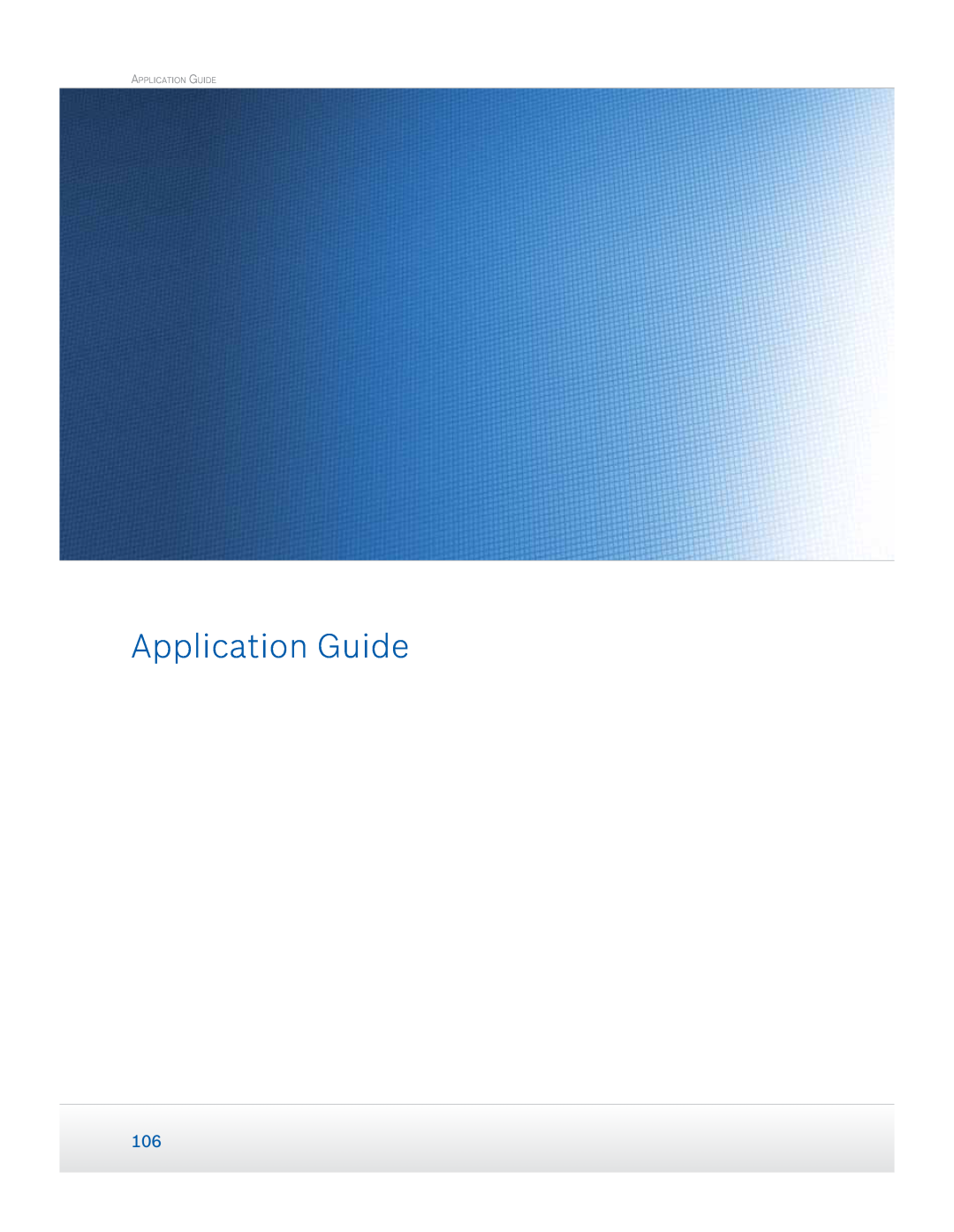 Dynacord Speaker manual Application Guide 