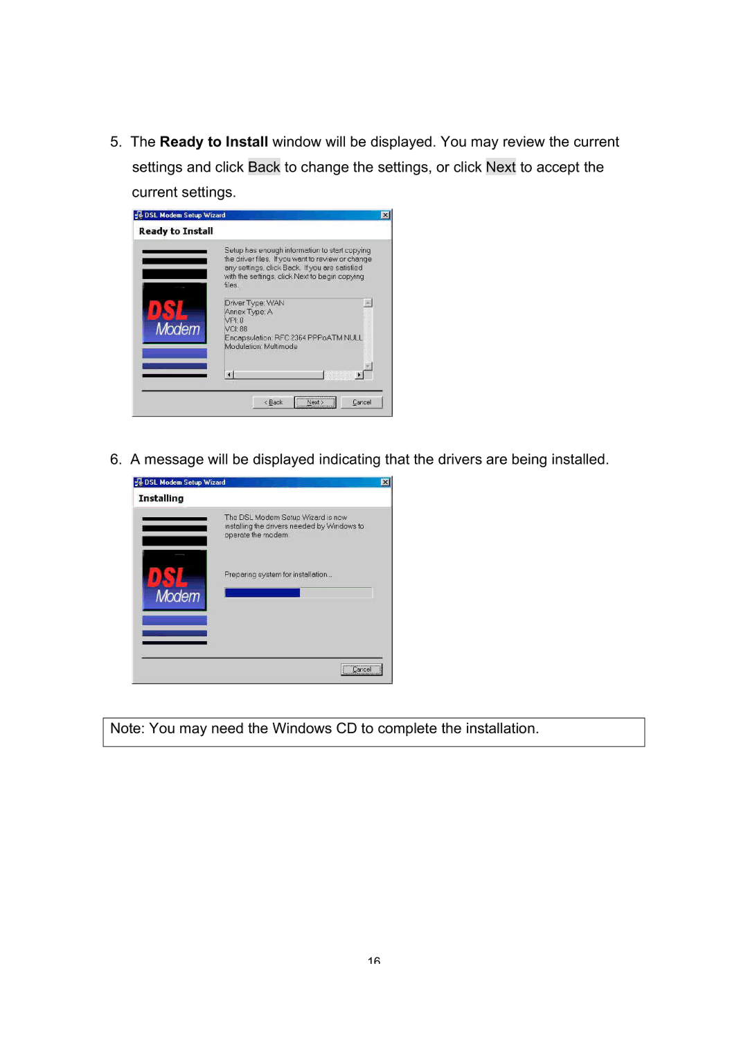 Dynalink ALE800 user manual 