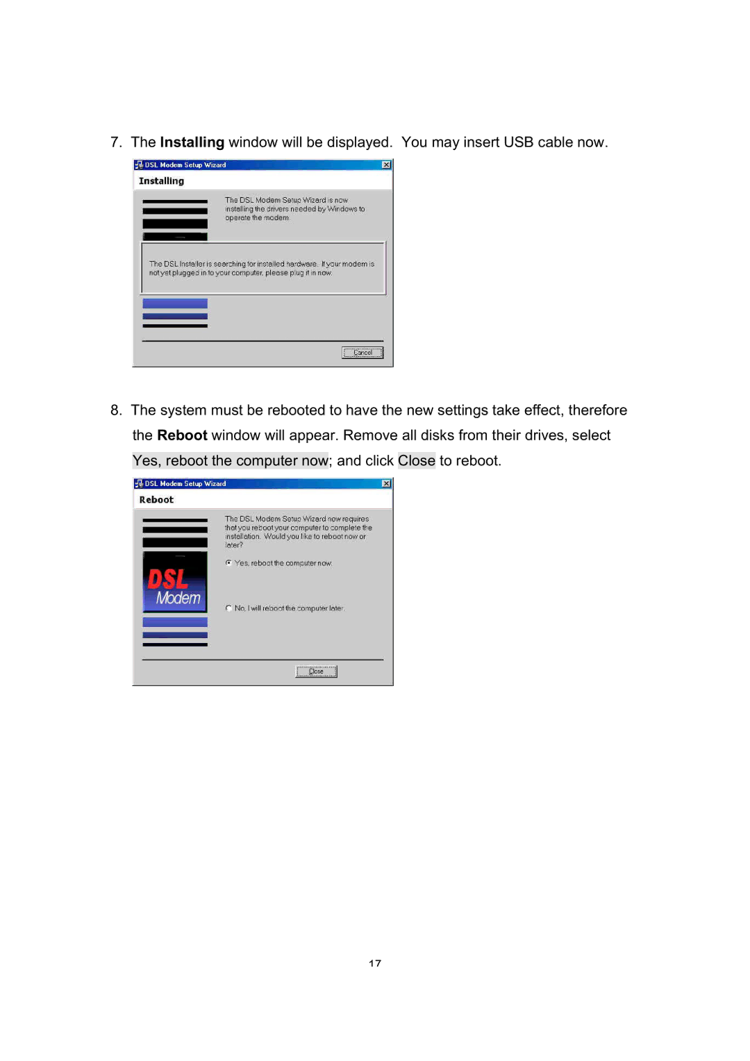 Dynalink ALE800 user manual 