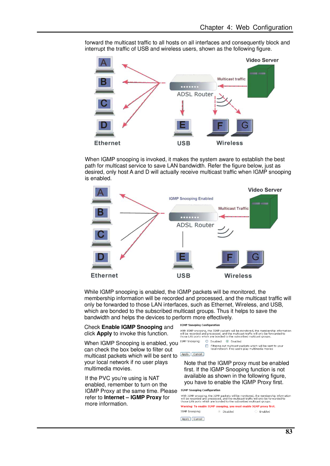 Dynalink RTA1025W user manual Web Configuration 