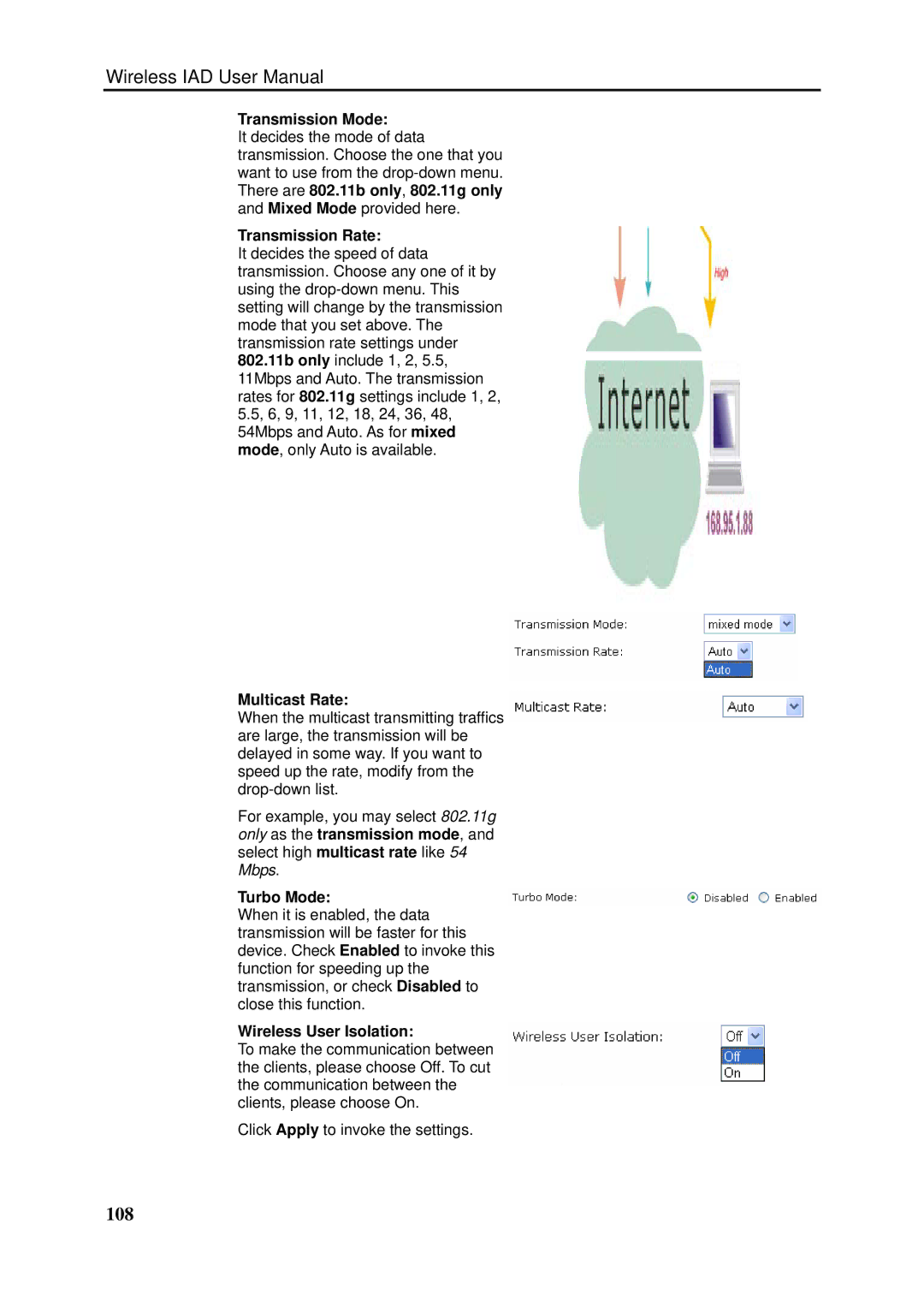 Dynalink RTA1046VW user manual 108 