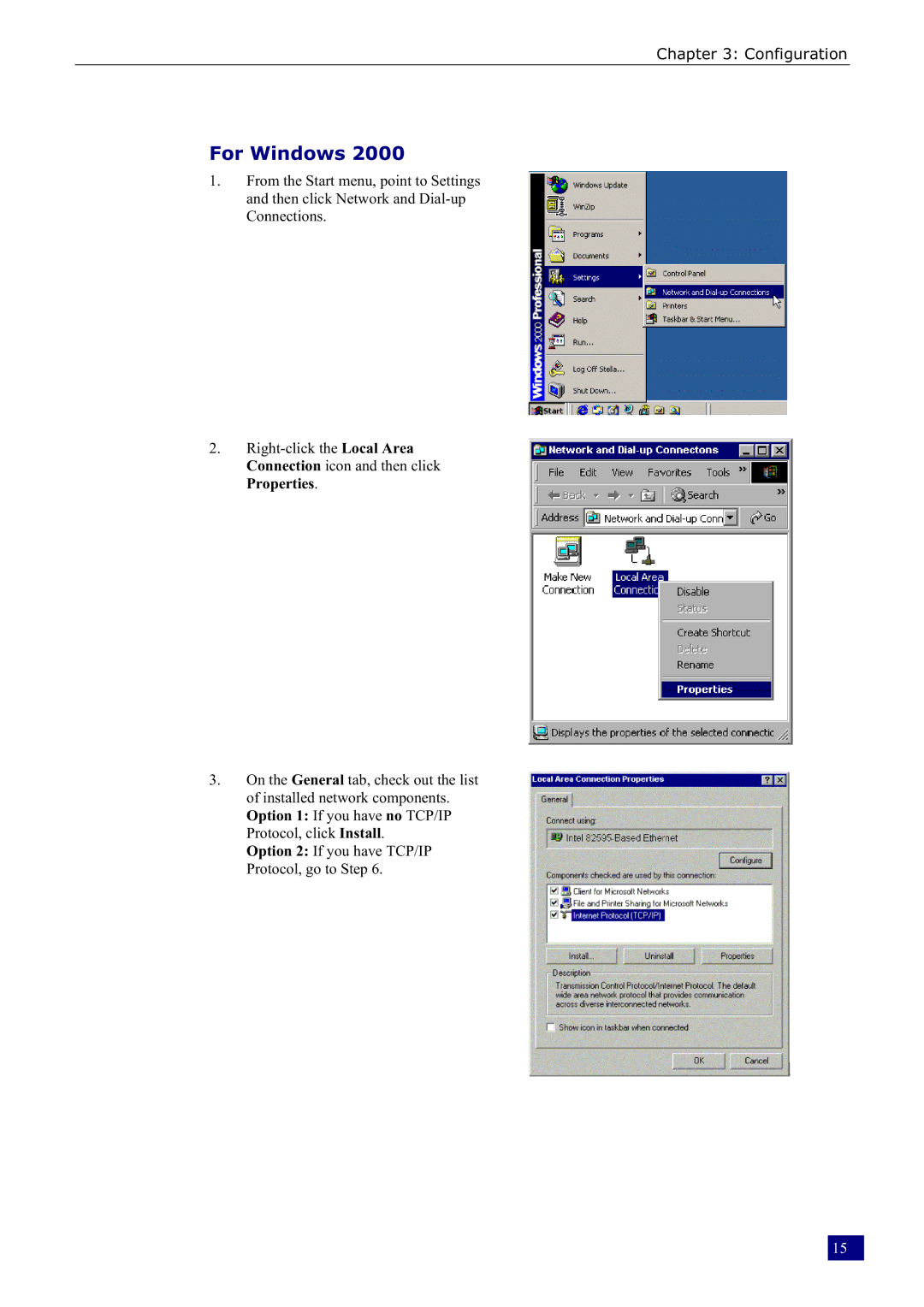 Dynalink RTA230 manual For Windows 