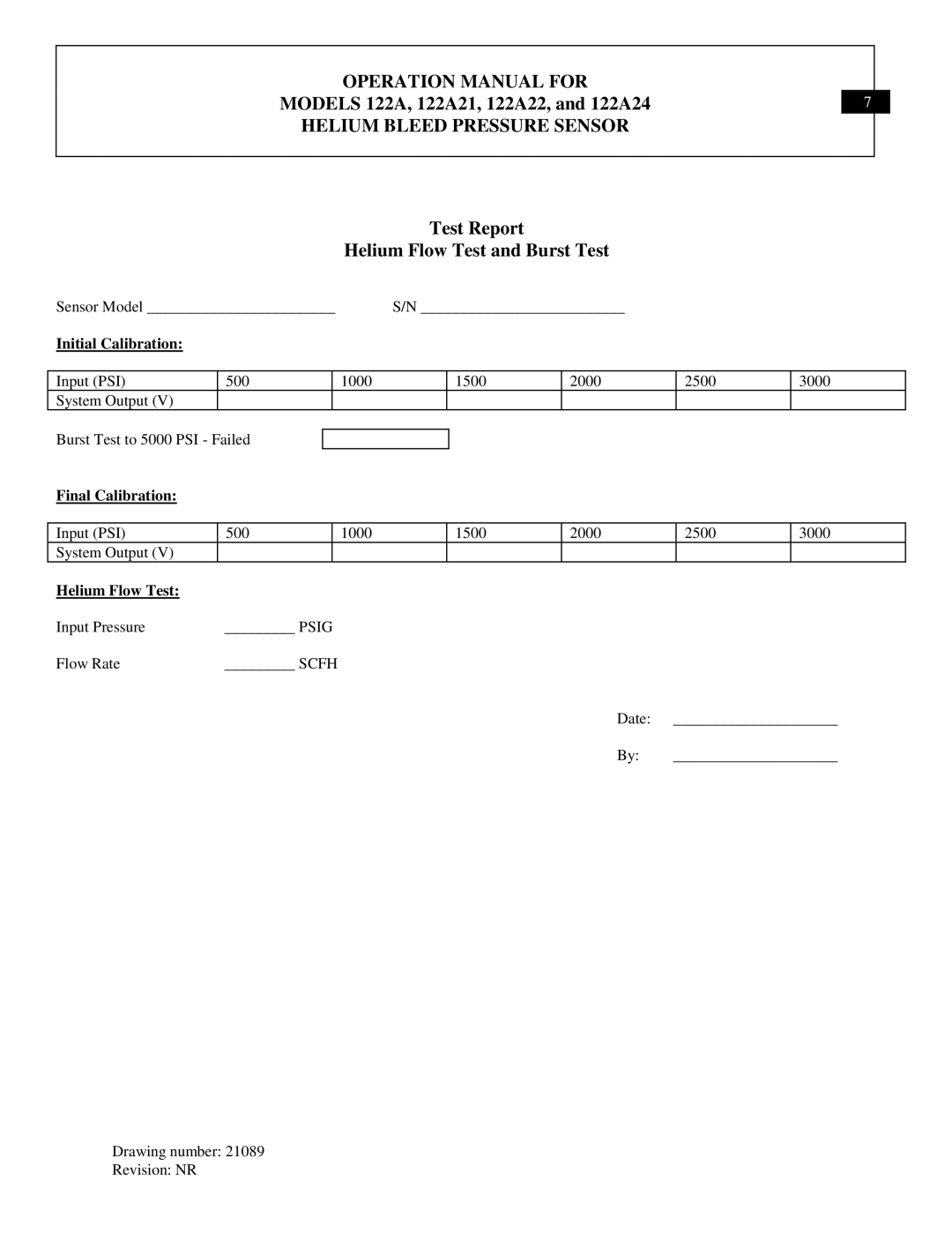 Dynamic Distributors manual Models 122A, 122A21, 122A22, and 122A247 