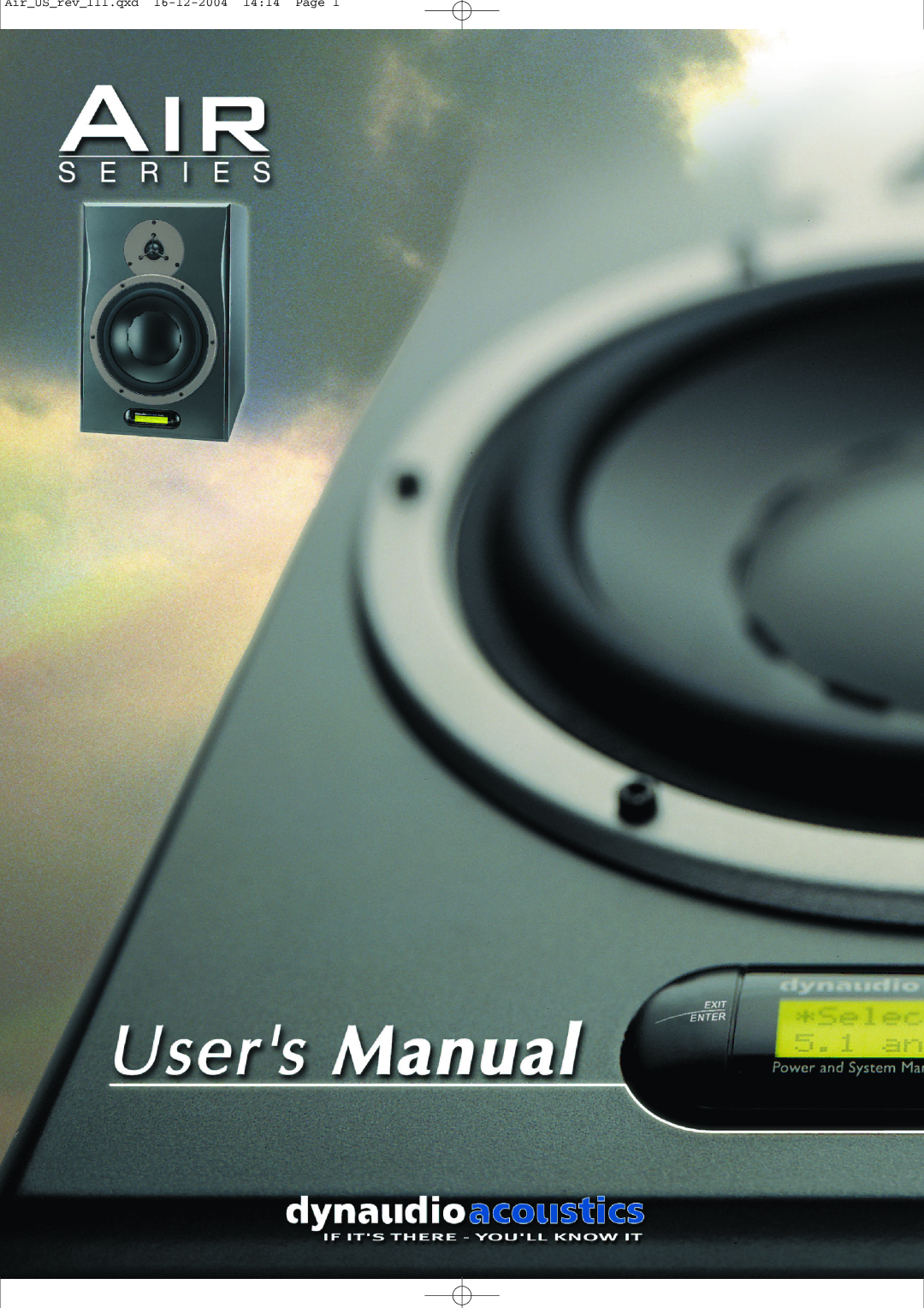 Dynaudio pmn manual AirUSrev111.qxd 16-12-2004 1414 