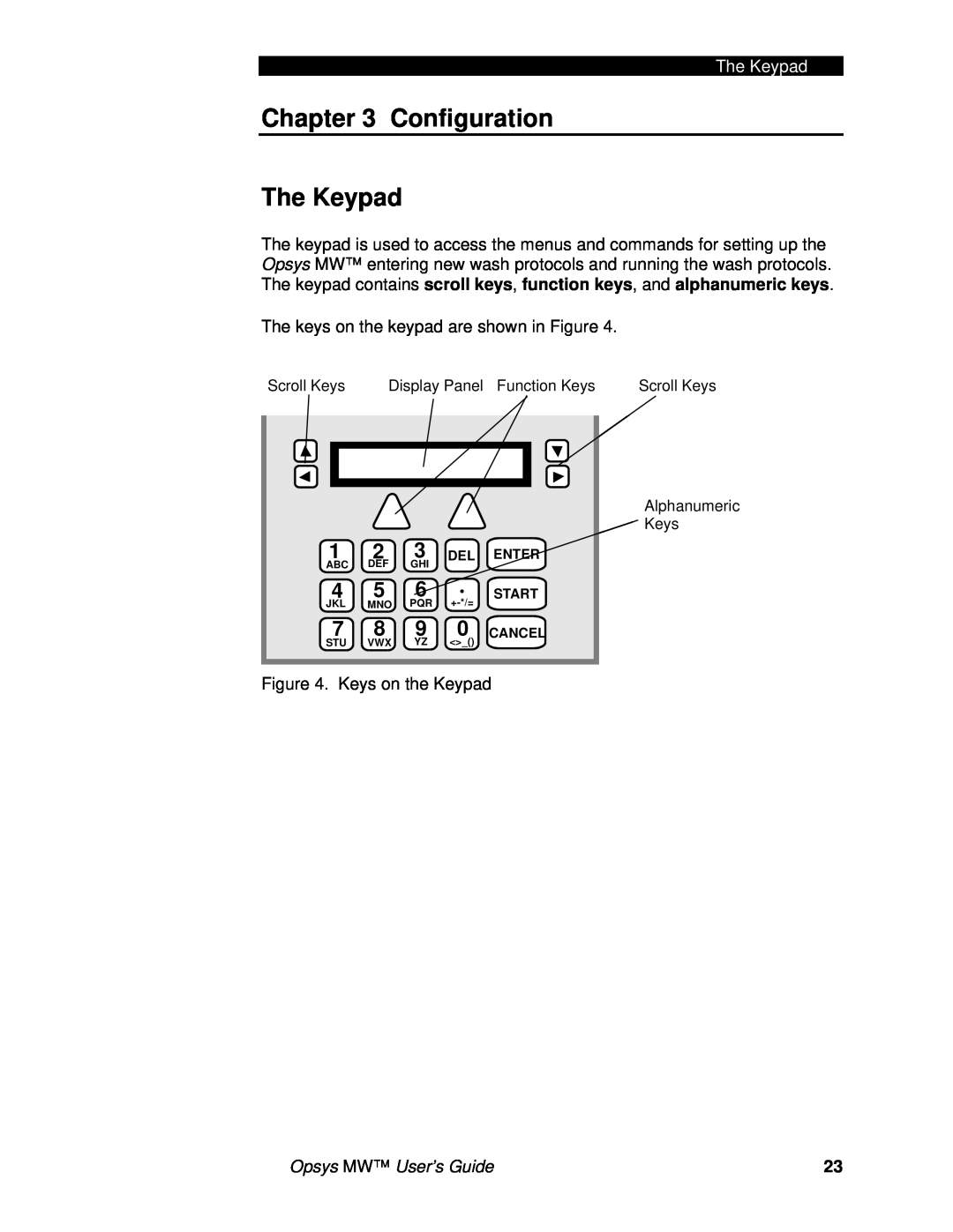 Dynex 91000051 manual Configuration The Keypad, 7 8 9 