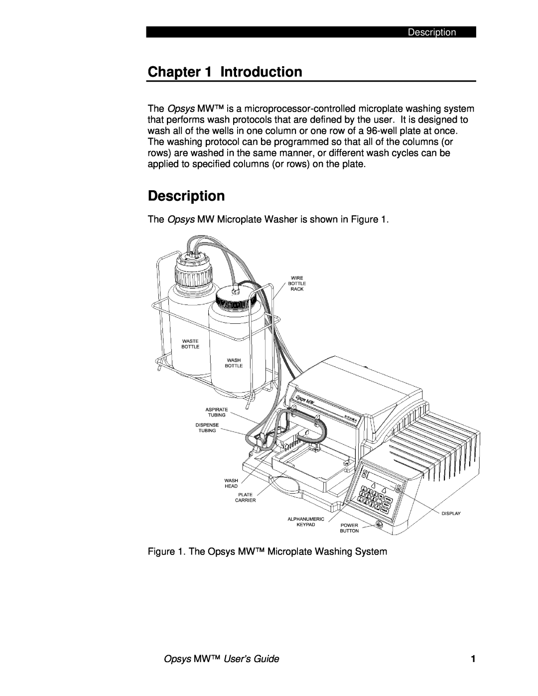 Dynex 91000051 manual Introduction, Description 