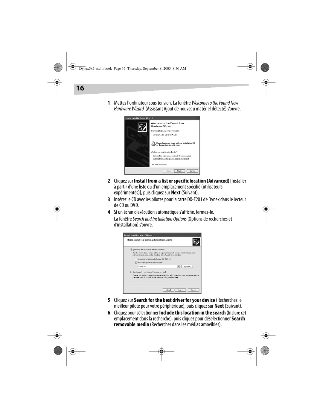 Dynex DX-E201 manual 